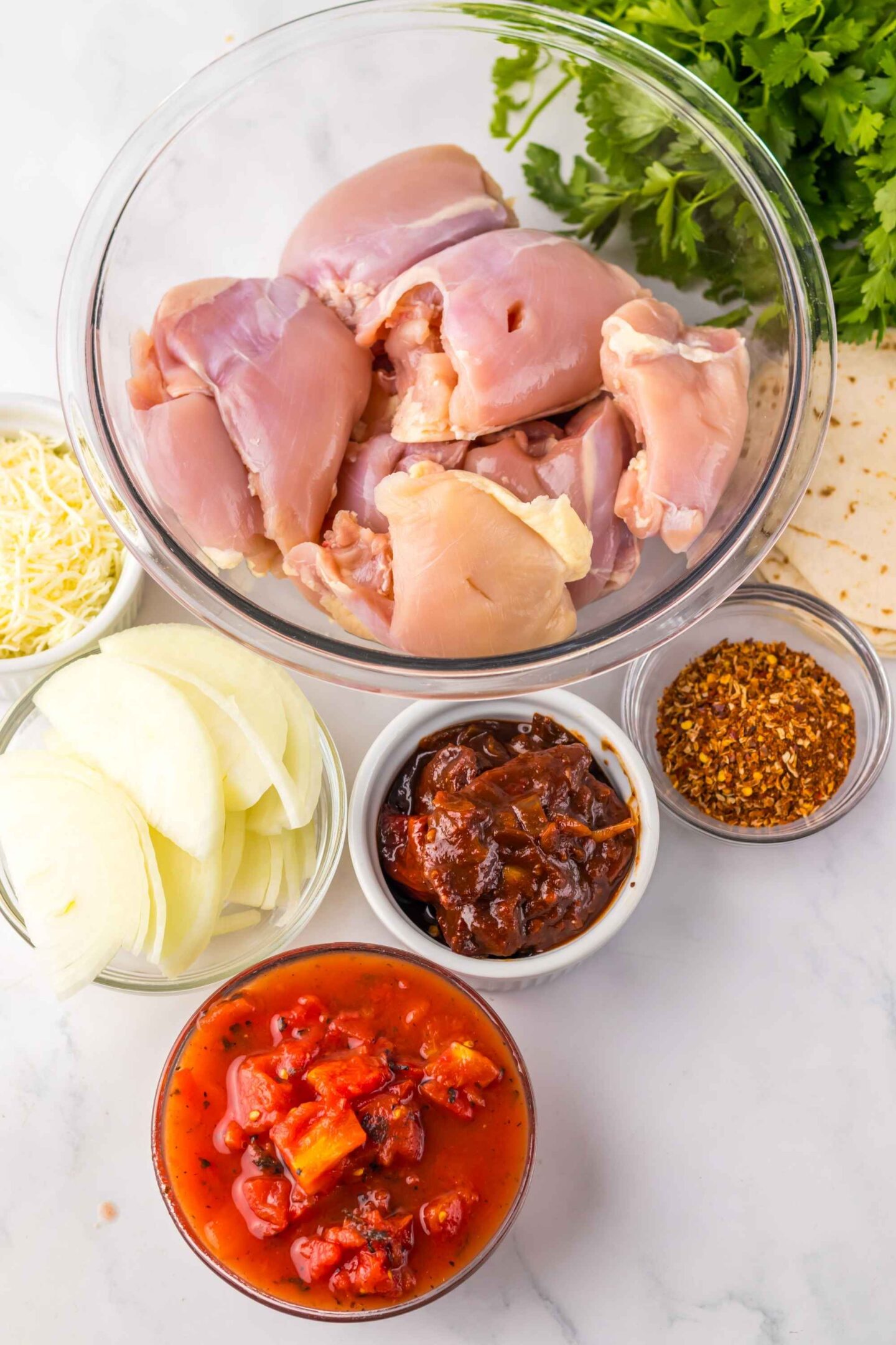 crockpot chicken birria tacos ingredients