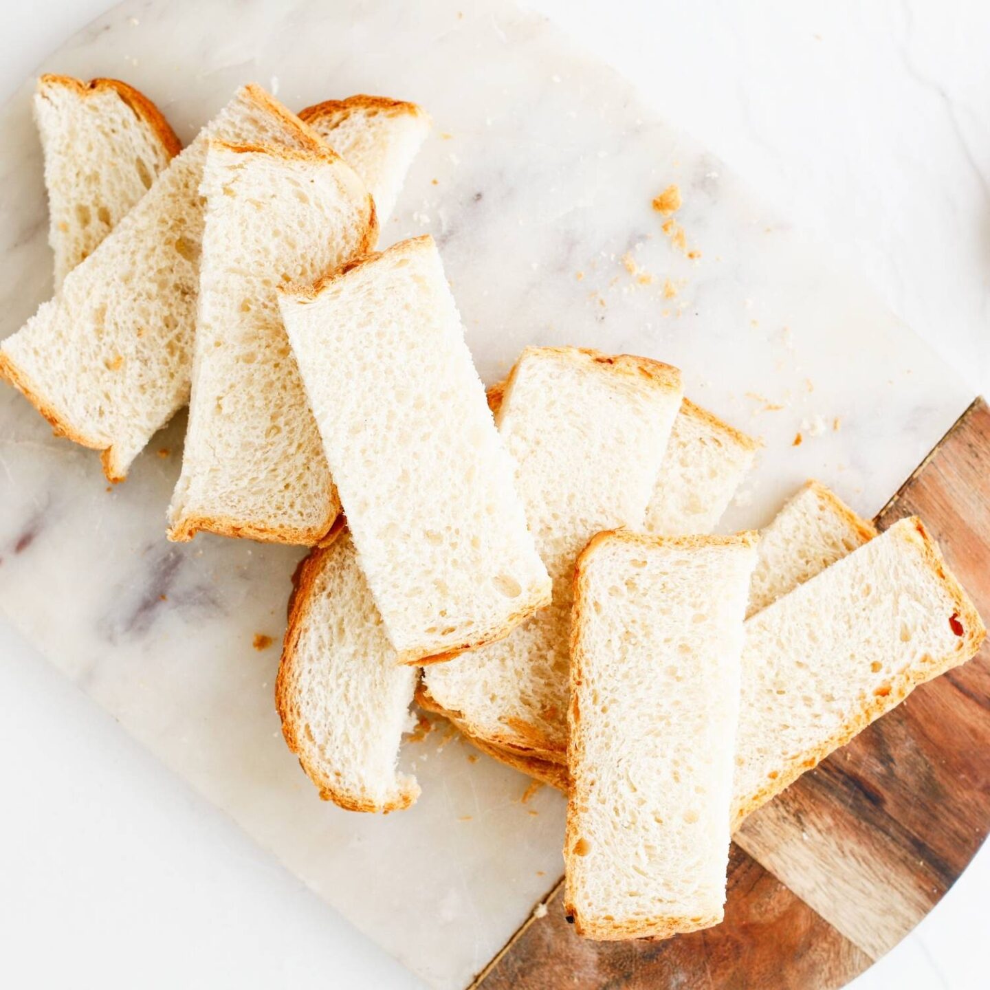 cut bread for air fryer french toast