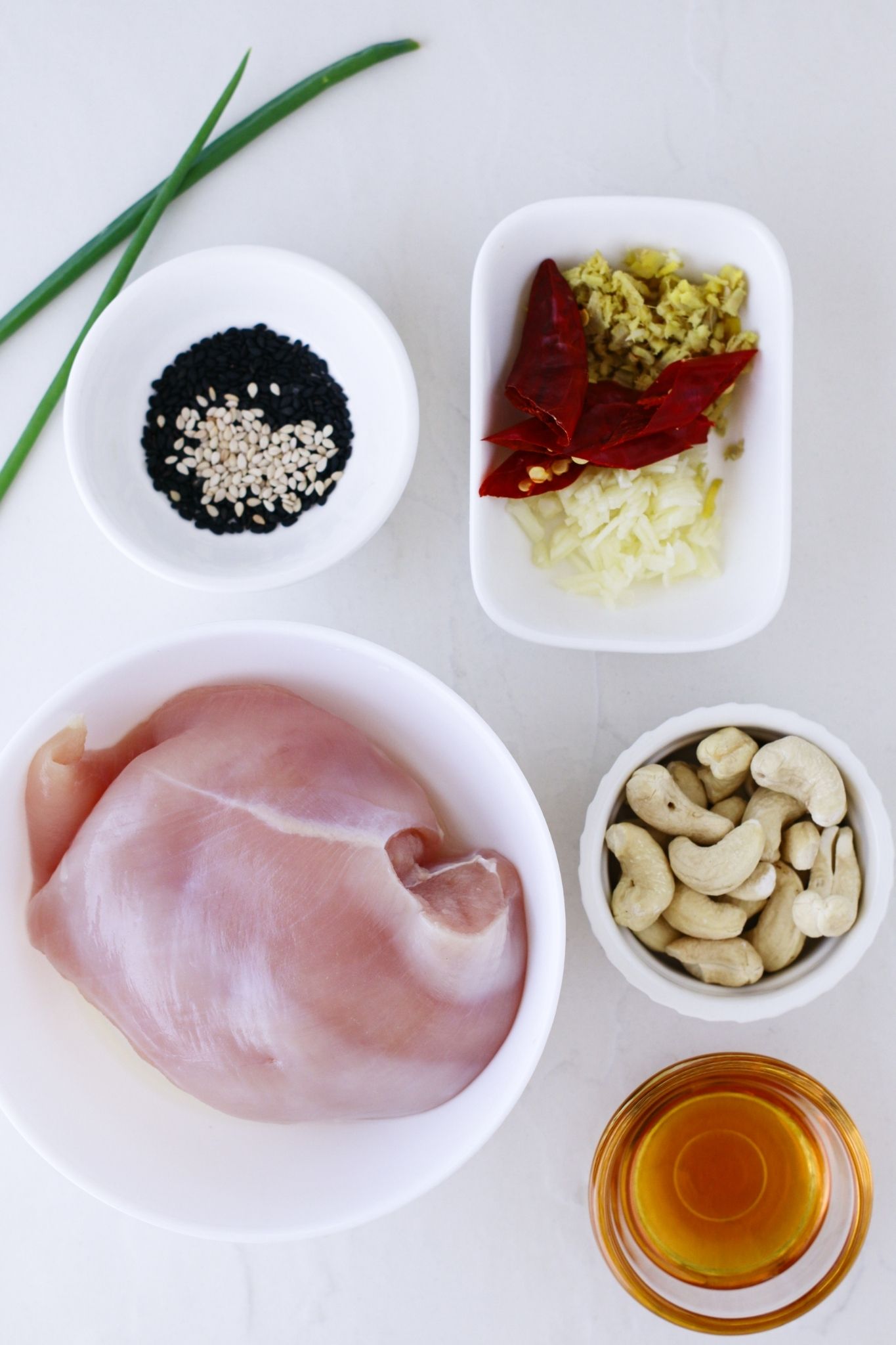 keto cashew chicken ingredients