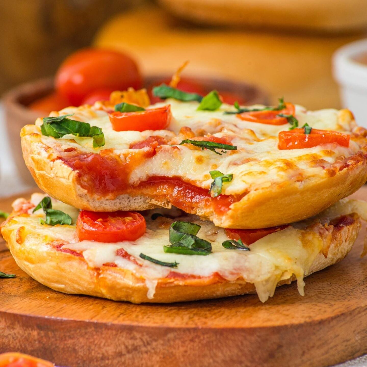TikTok air fryer pizza bagels
