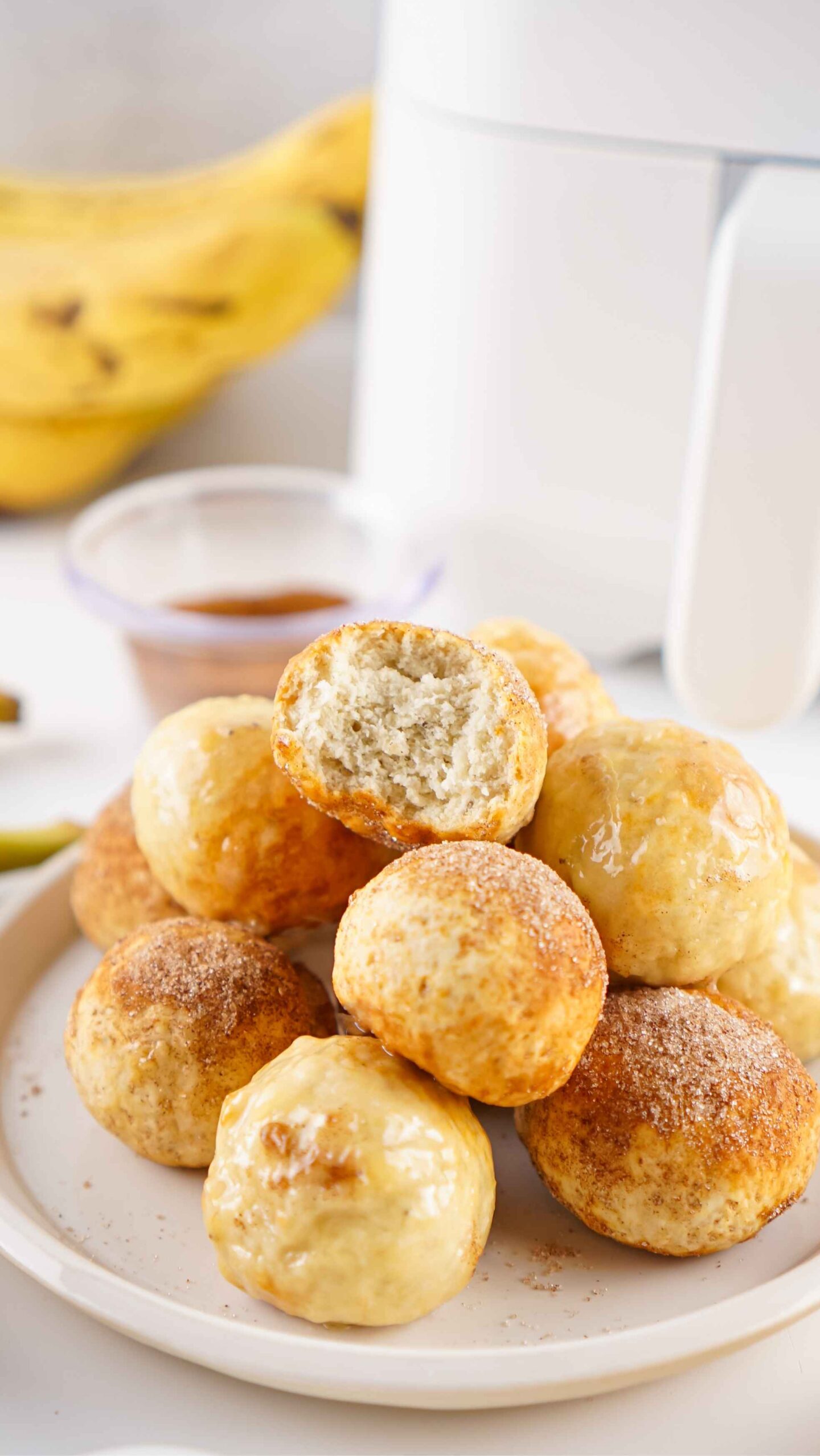 tiktok banana donuts