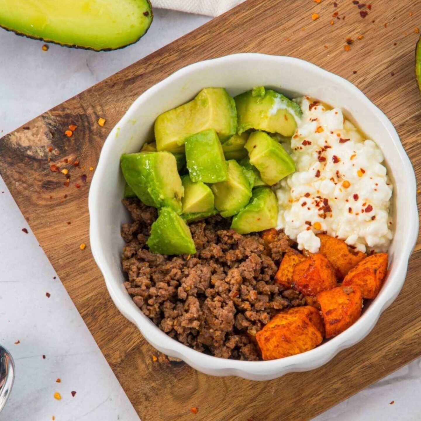 TikTok cottage cheese ground beef bowls