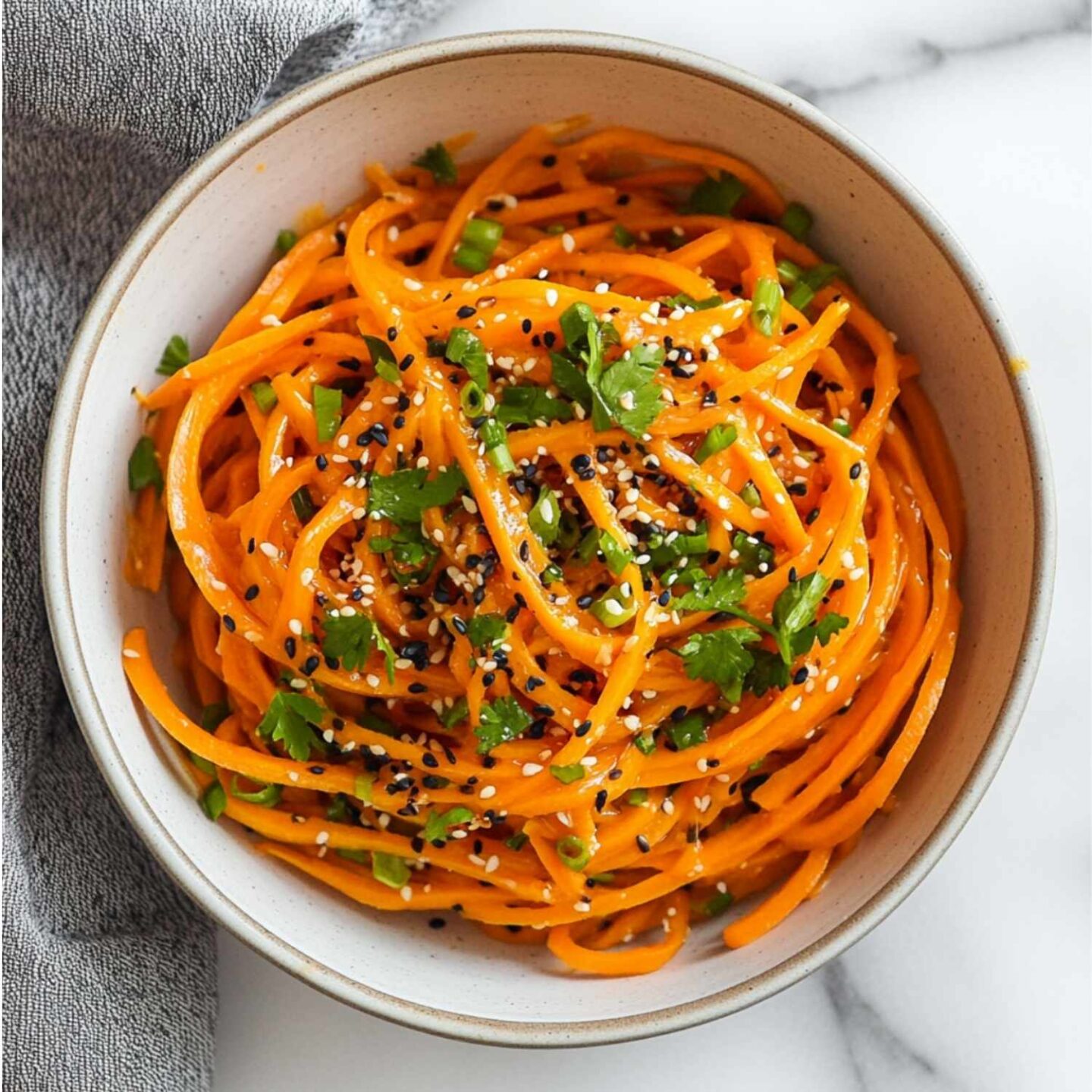 tiktok raw carrot salad