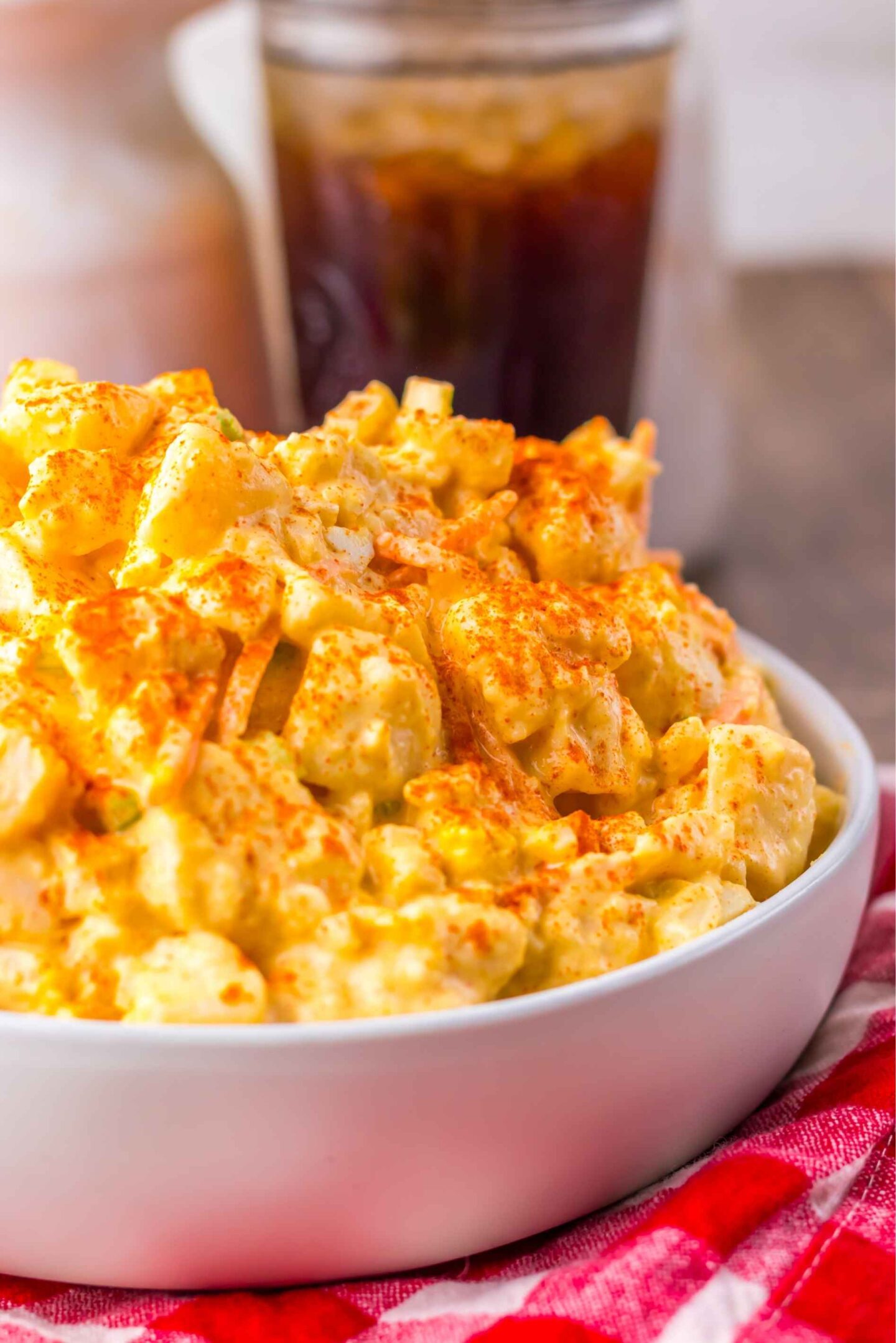 upclose amish potato salad