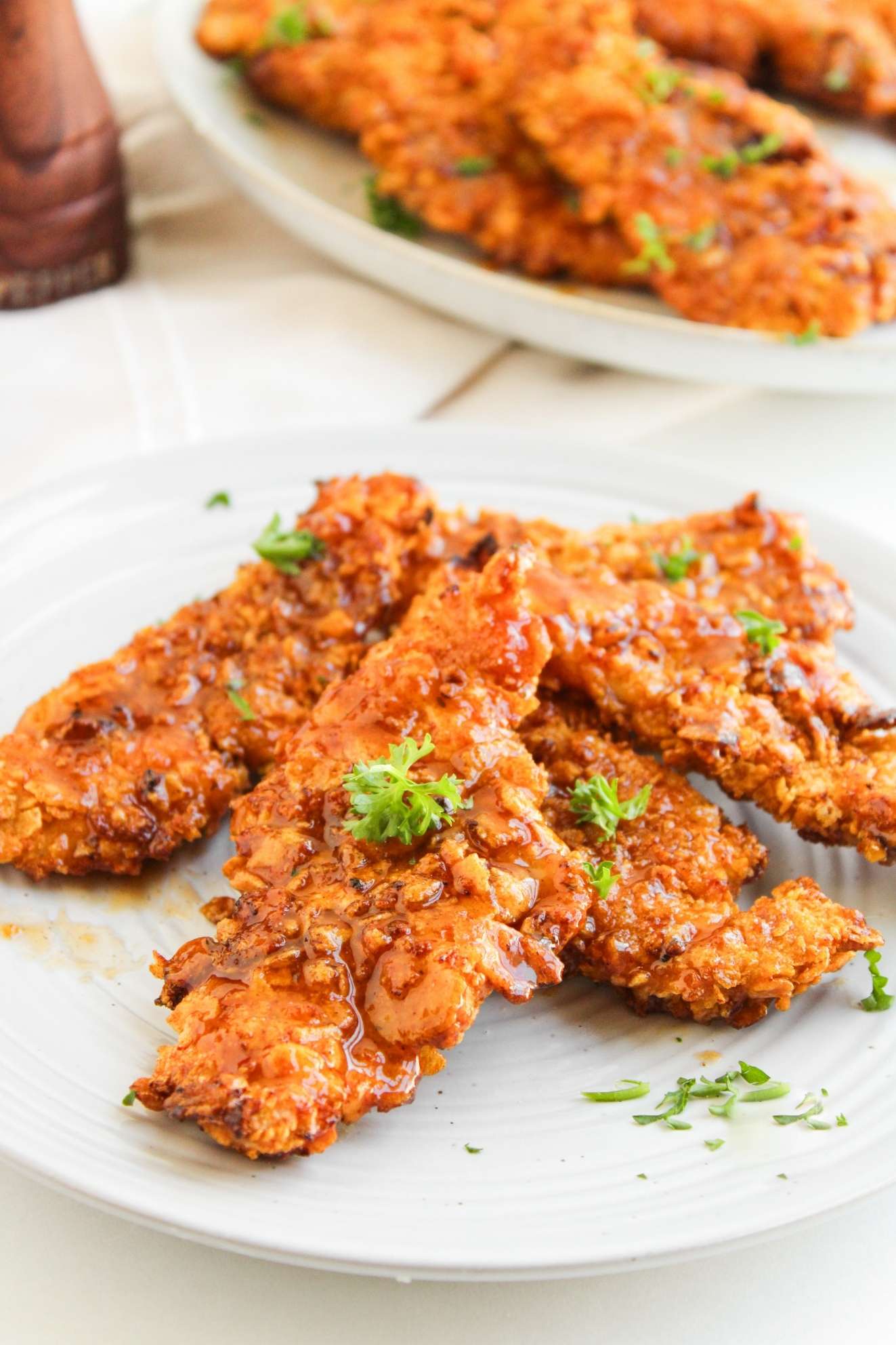 upclose bbq chicken tenders