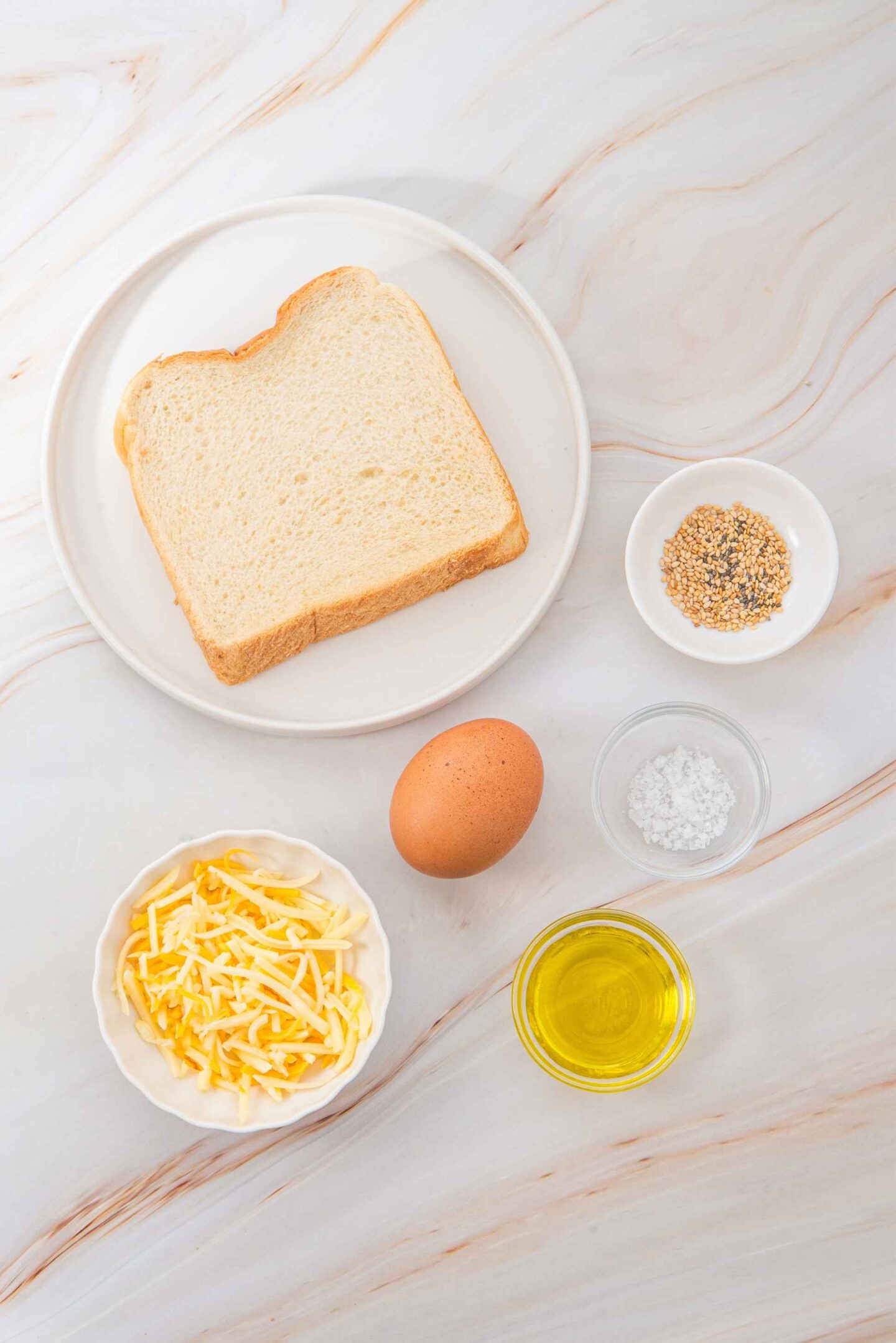 air fryer egg and cheese toast ingredients