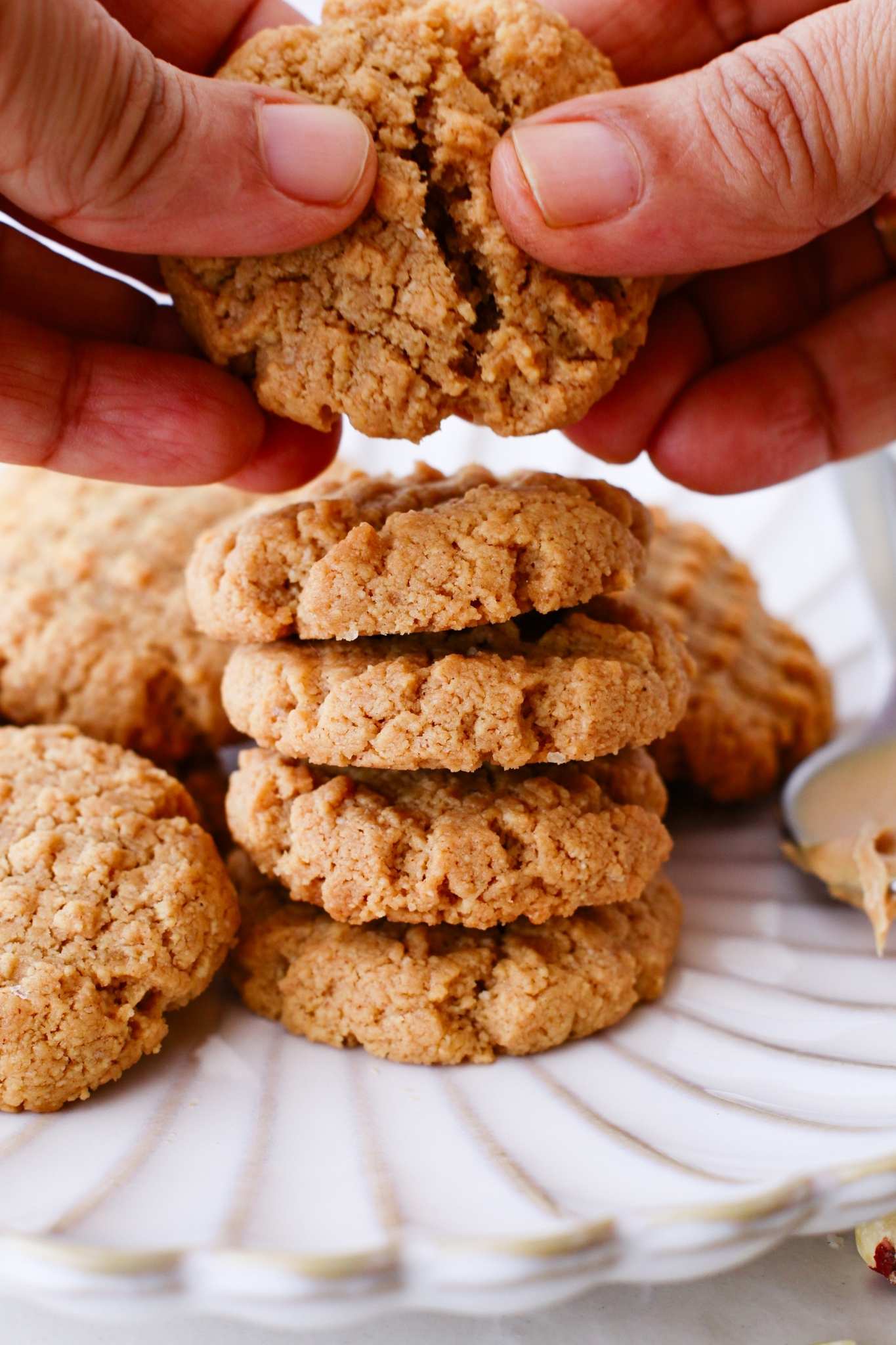 crumbly keto cookies