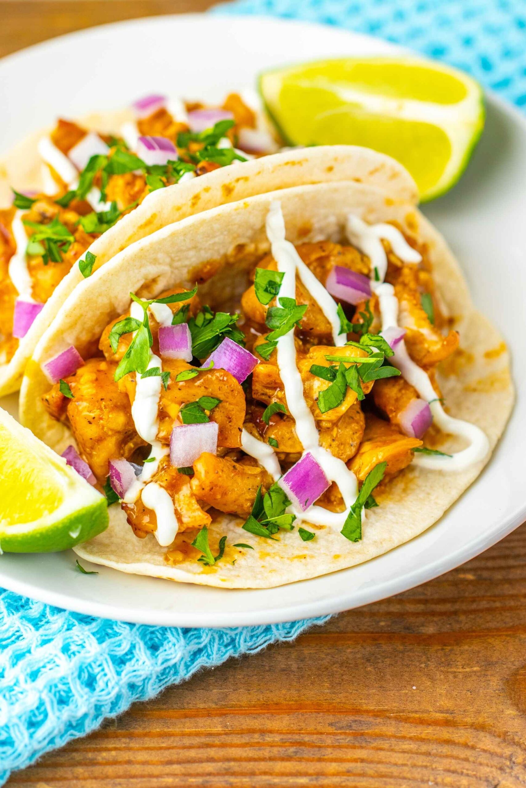 honey bbq tacos