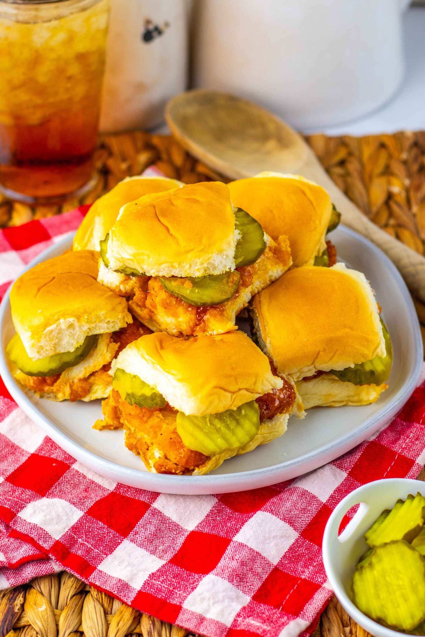 hot honey butter sliders