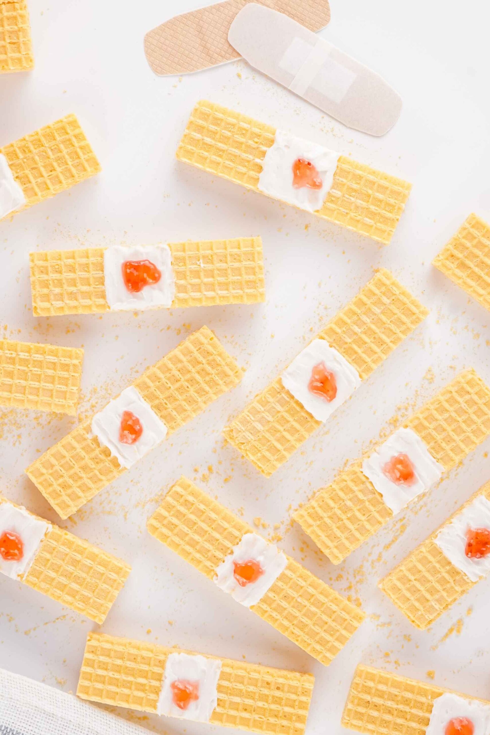 halloween bandaid cookies
