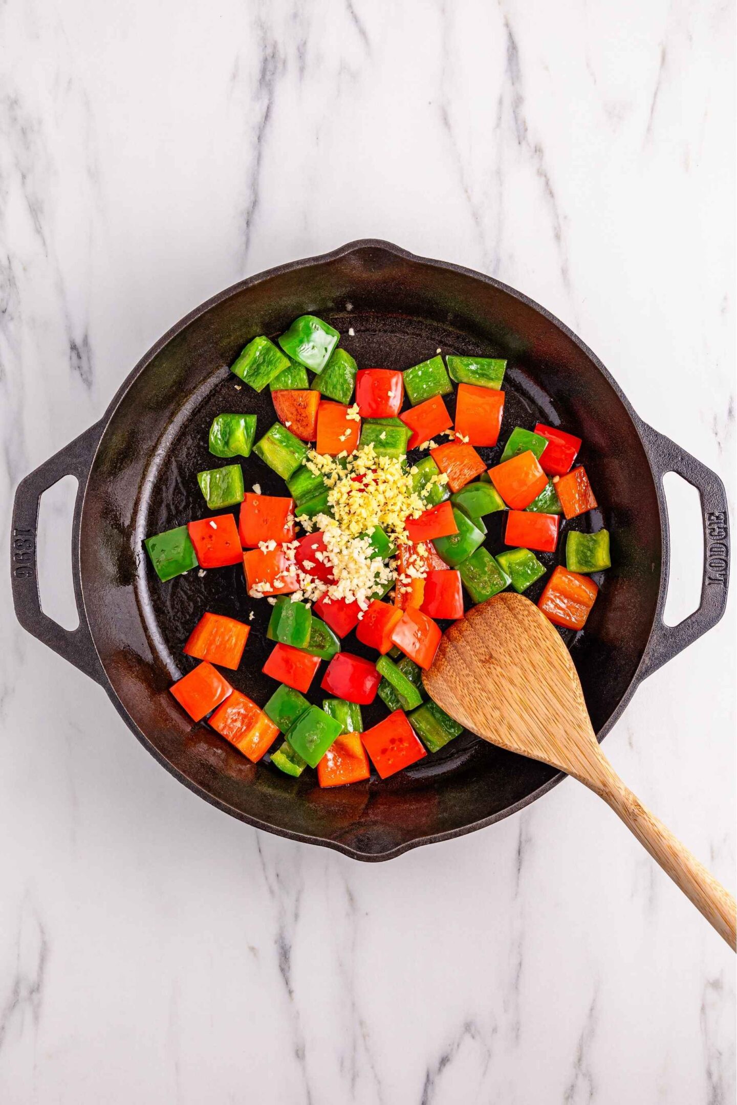 veggies for kung pao chicken