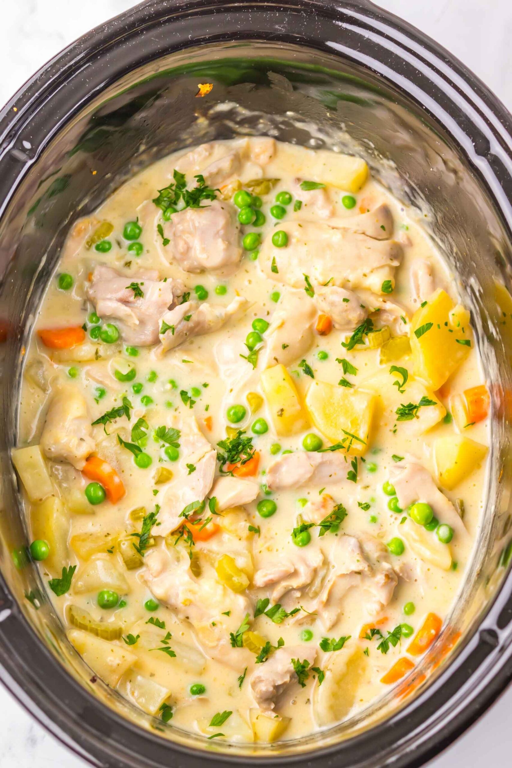 chicken stew in crockpot