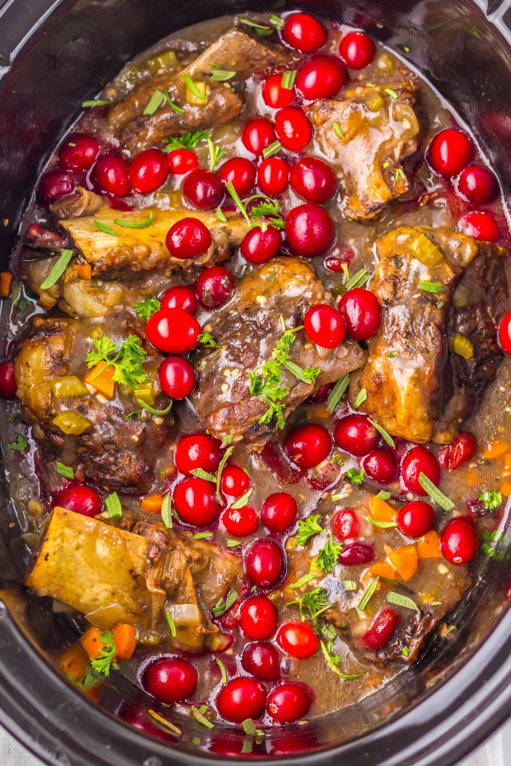 cranberry short ribs