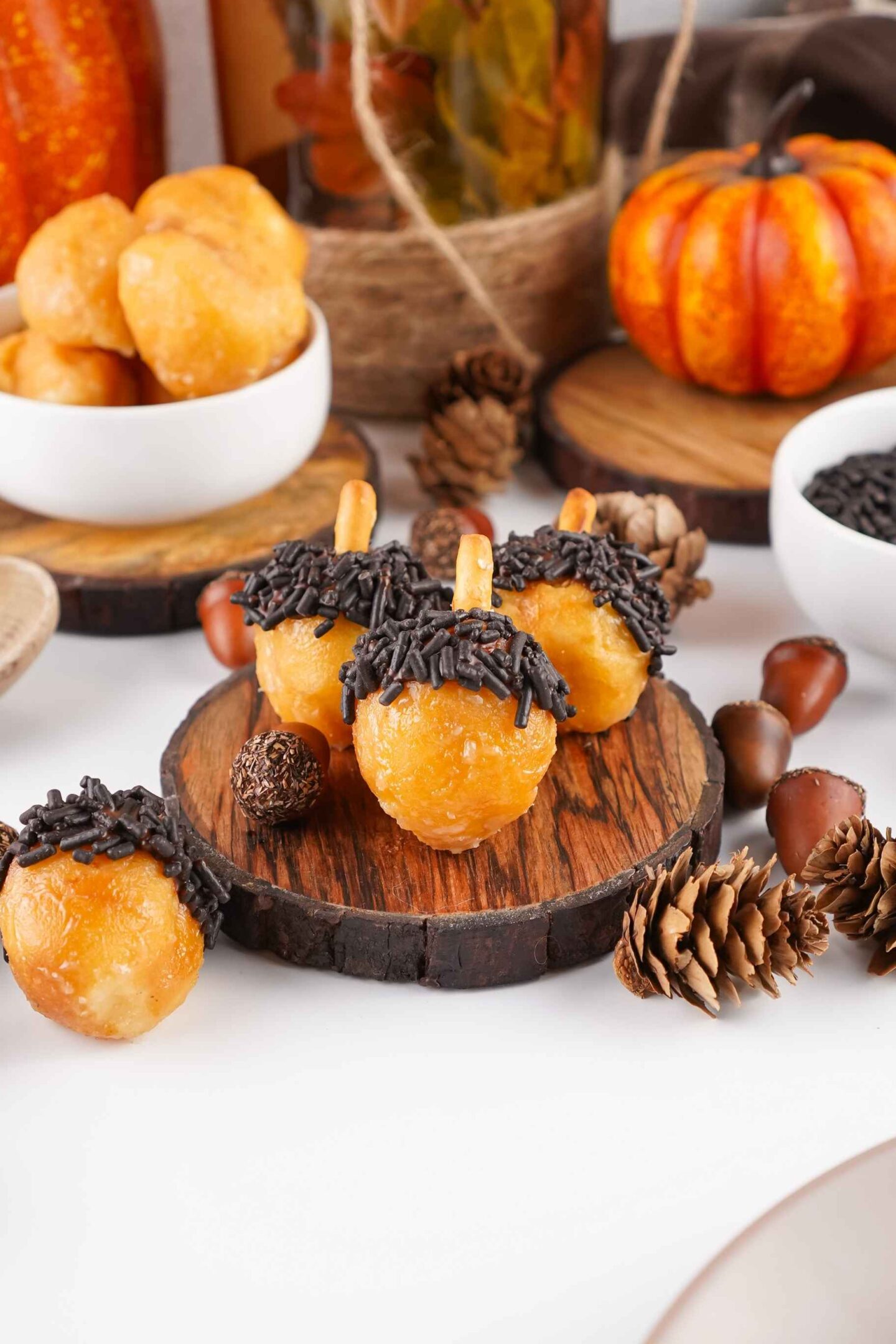 fall donut holes