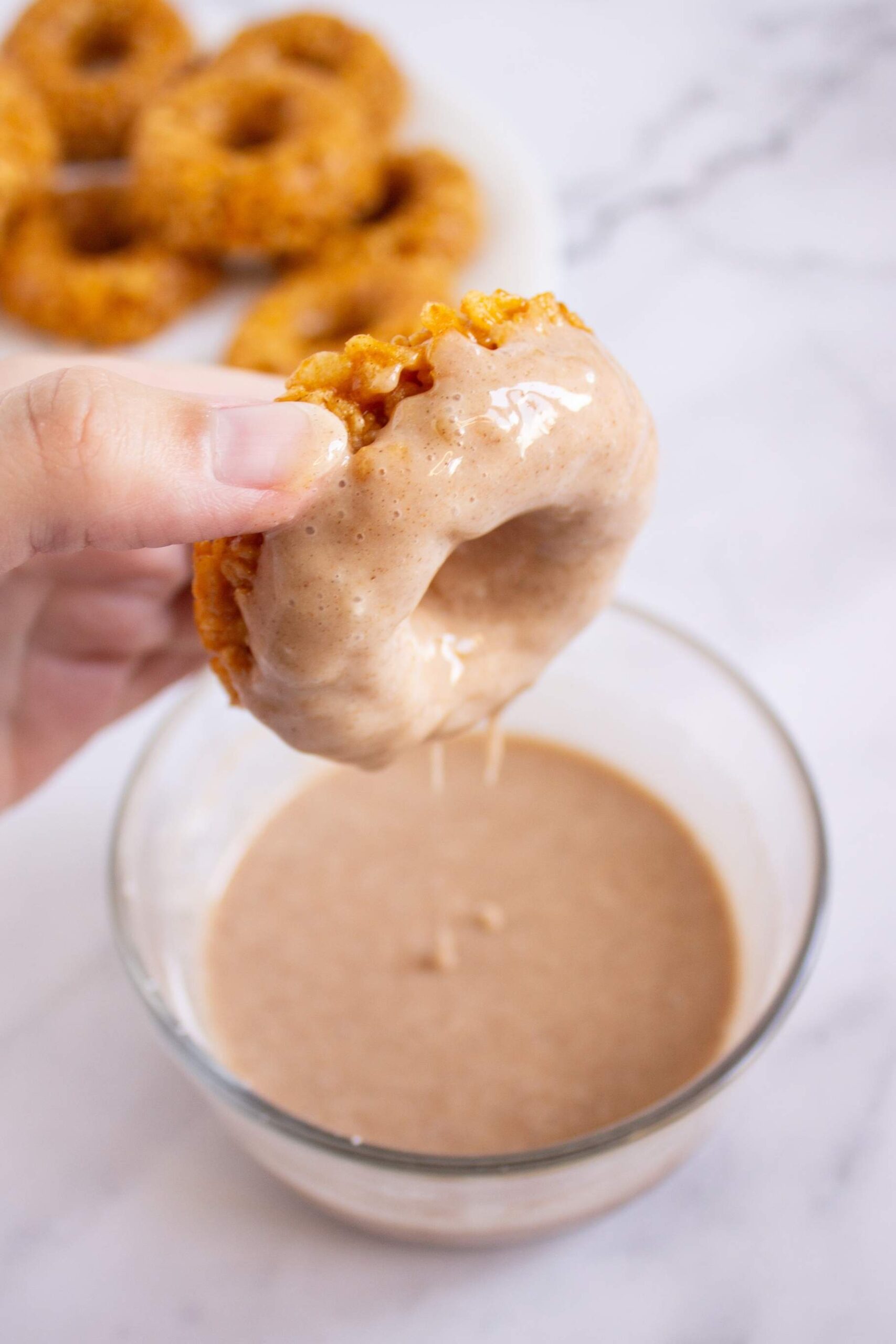 glazed krispie donuts