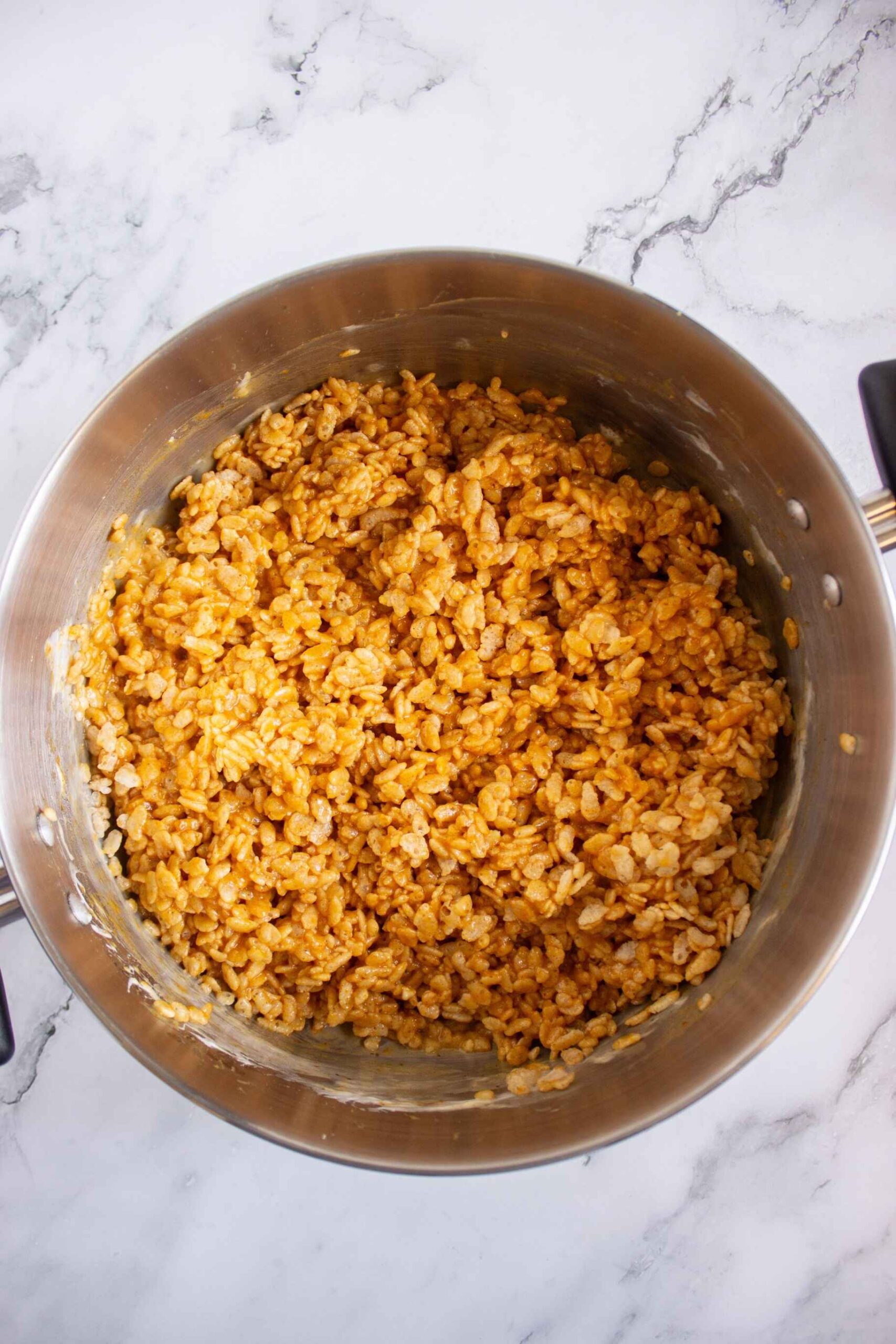 rice krispie mixture