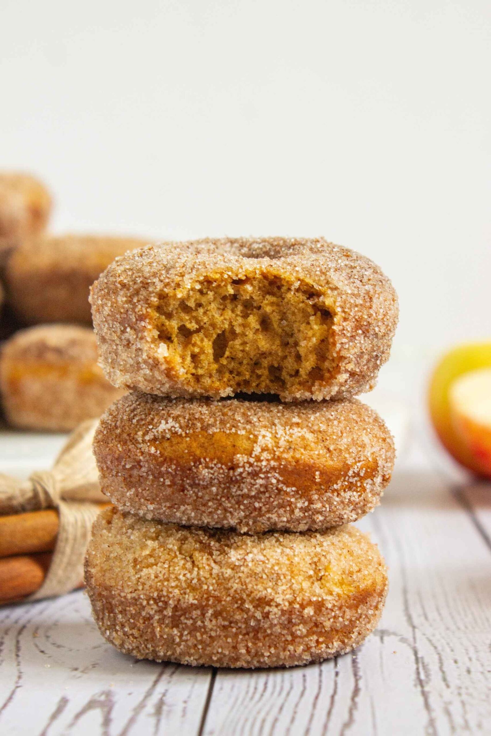 spiced apple cider donuts