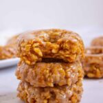 stacked pumpkin donuts