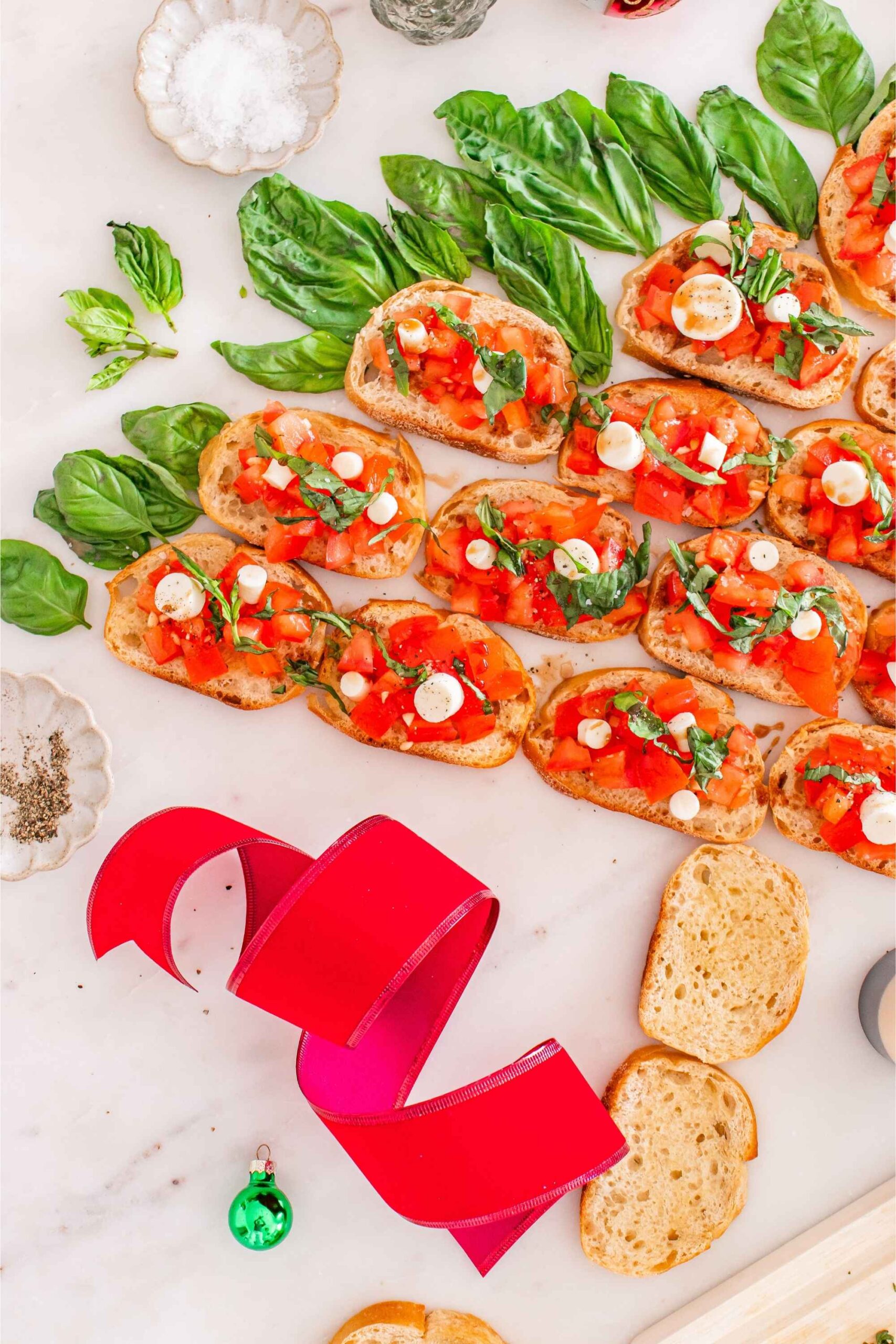 christmas tree baguette