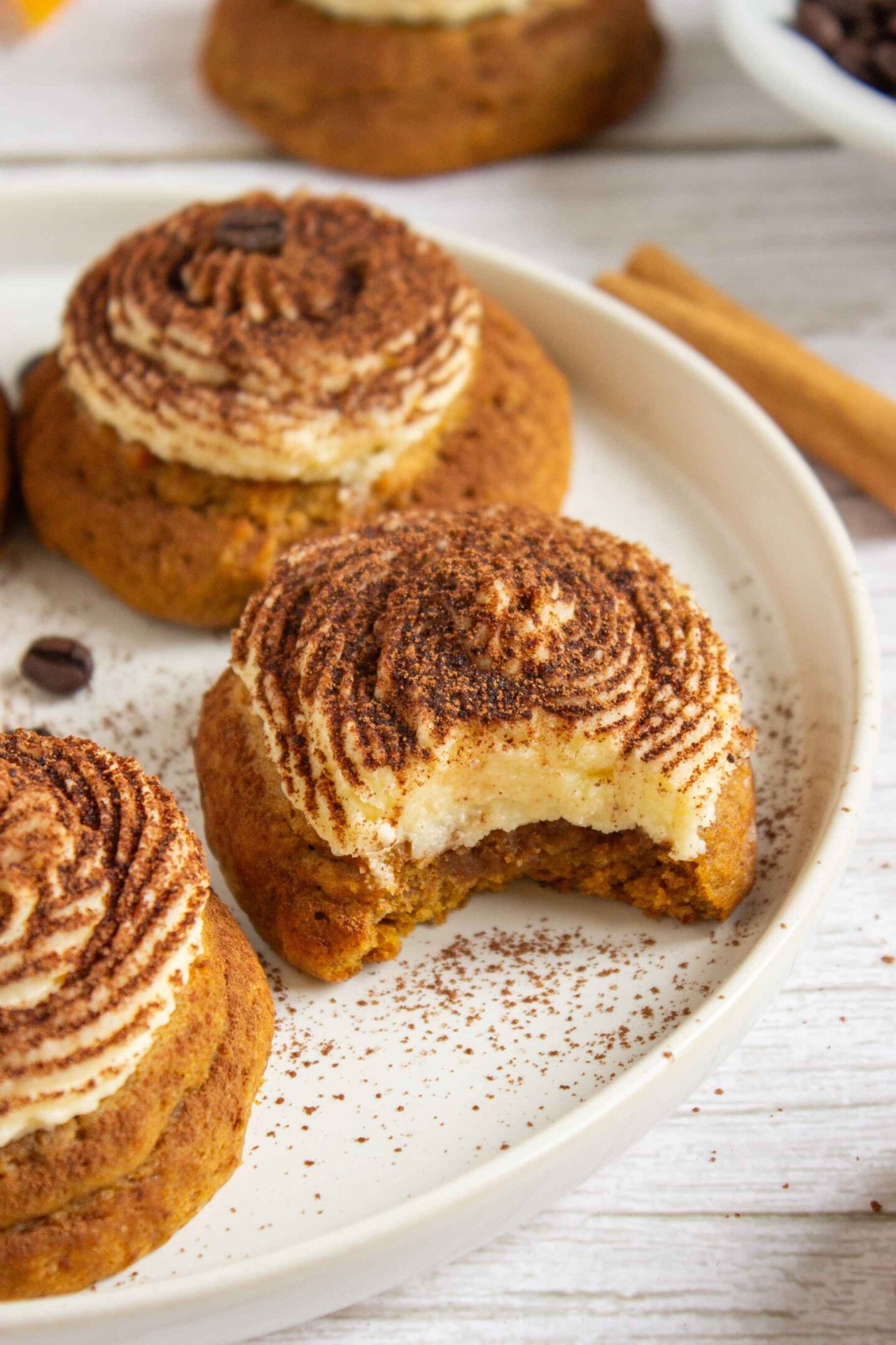 iced pumpkin tiramisu cookies