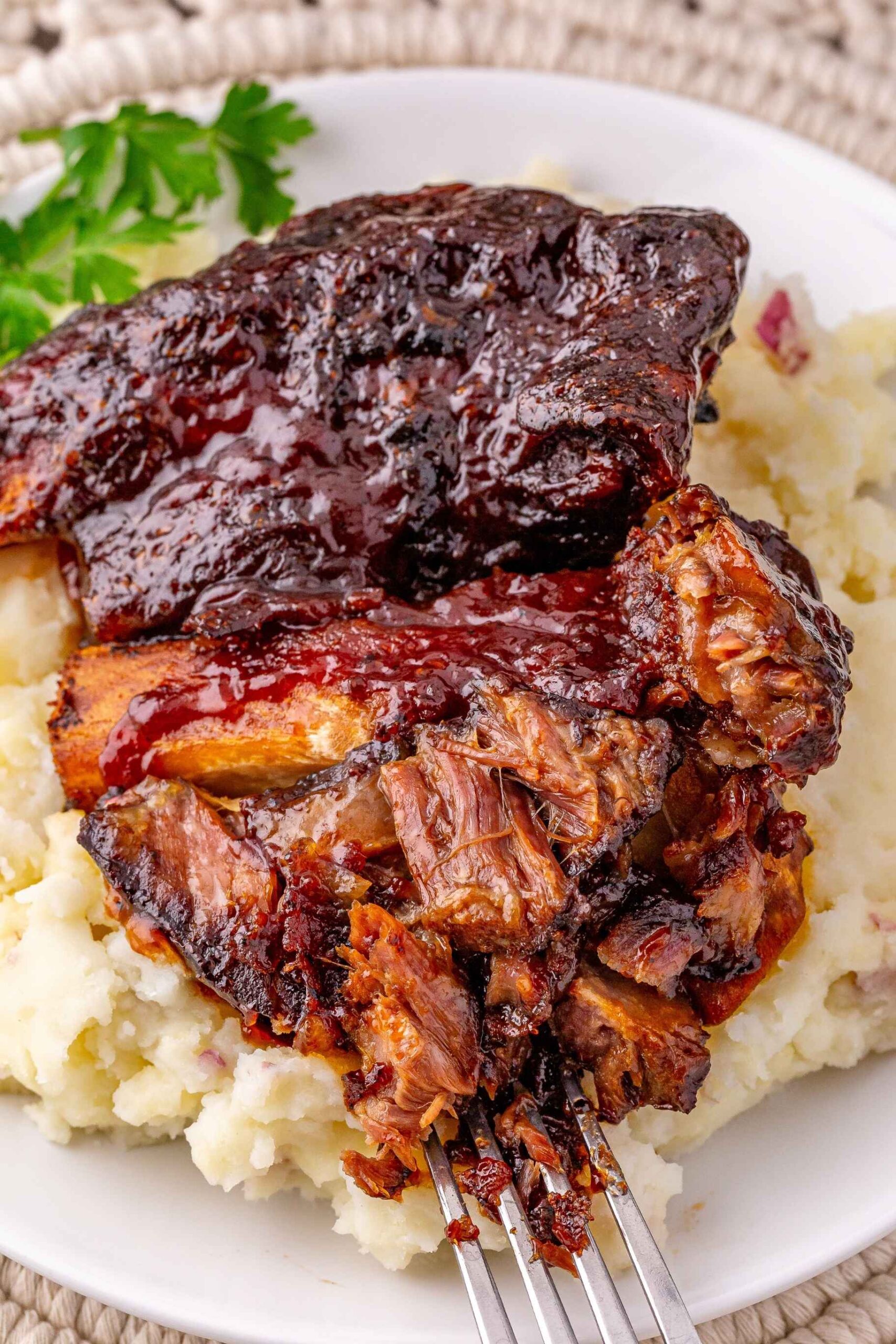 slow cooked beef ribs