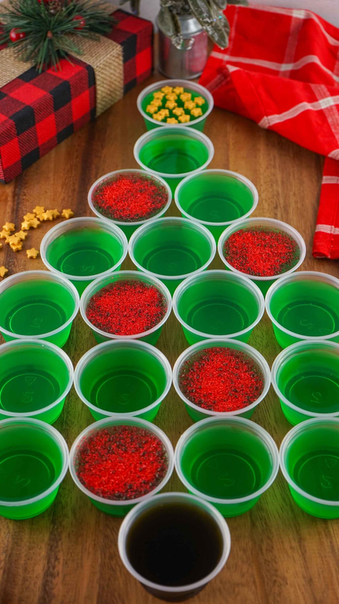 vodka jello shot tree