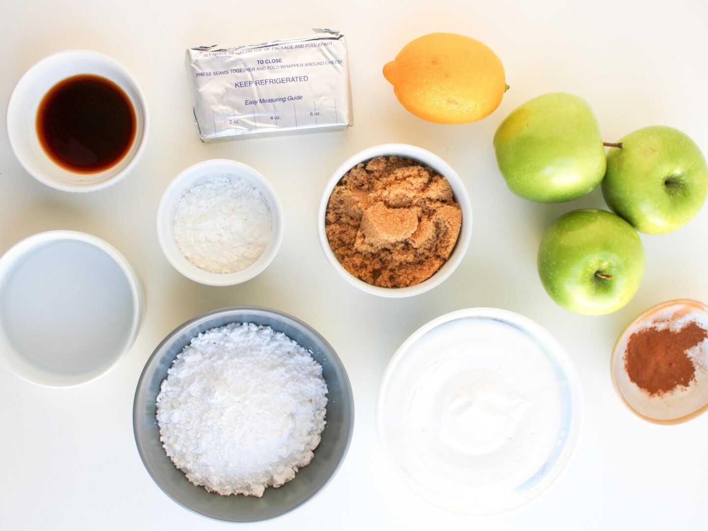 apple pie dip ingredients