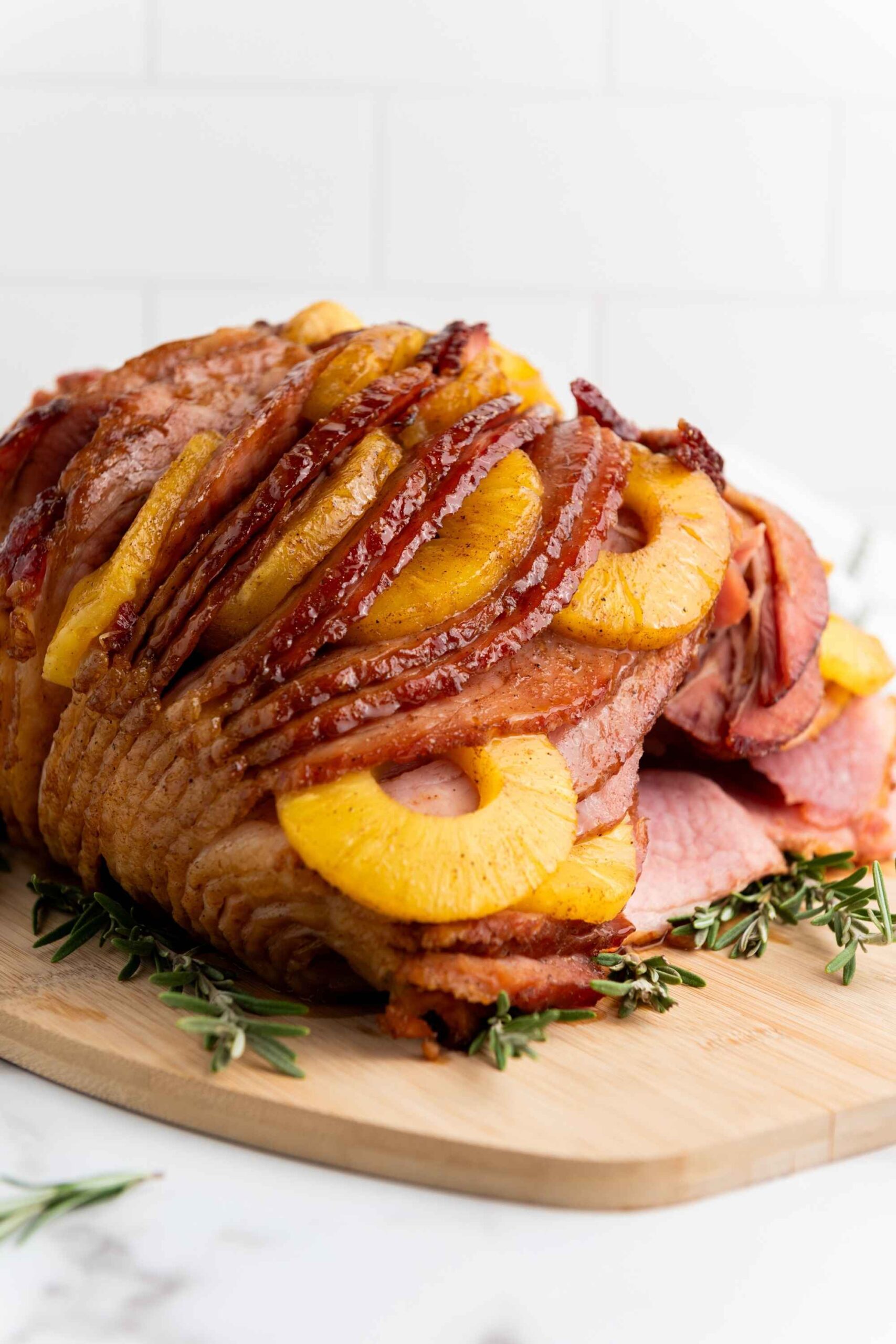 brown sugar pineapple ham