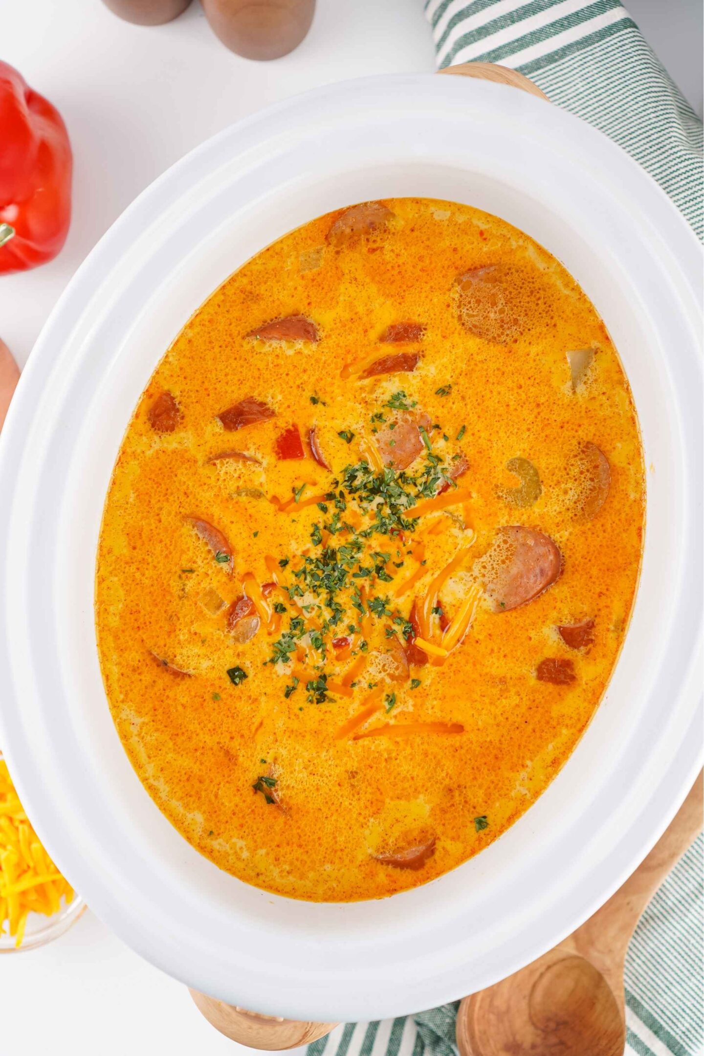 cajun sausage potato soup