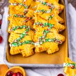 cranberry christmas tree pies
