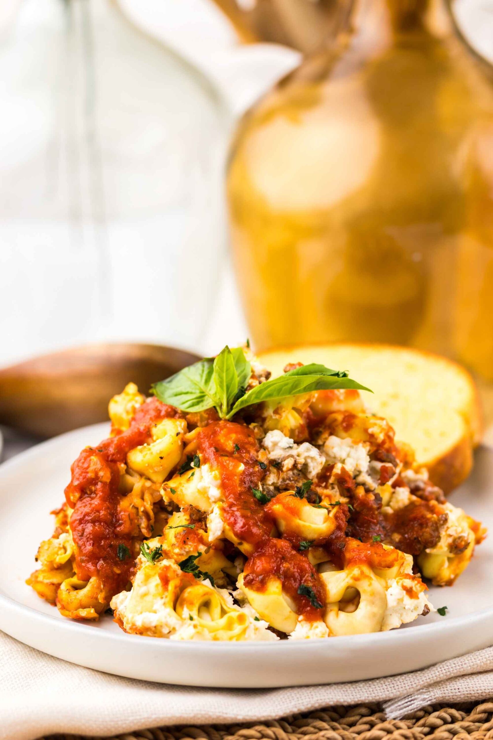 crockpot tortellini pasta
