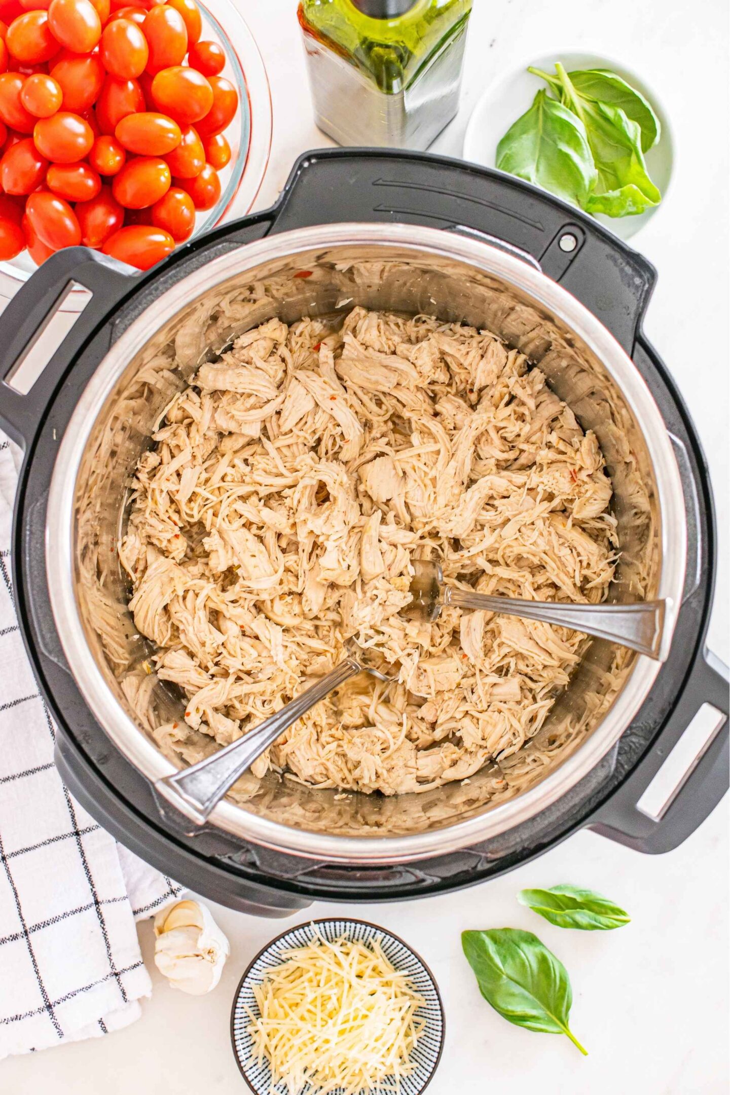 instant pot shredded chicken