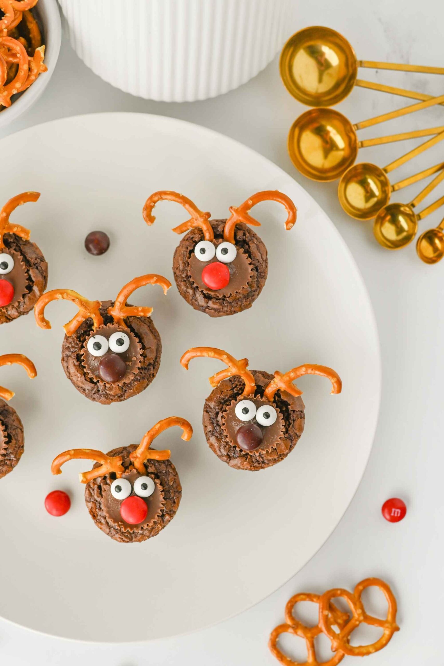 reindeer brownies