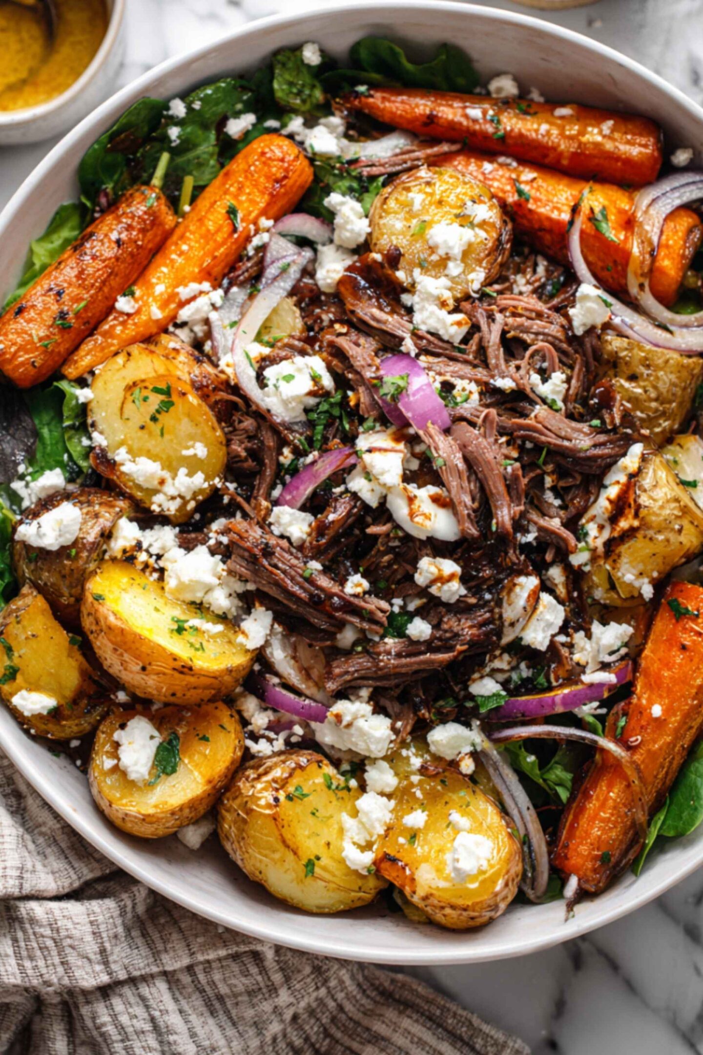 roast beef veggie salad