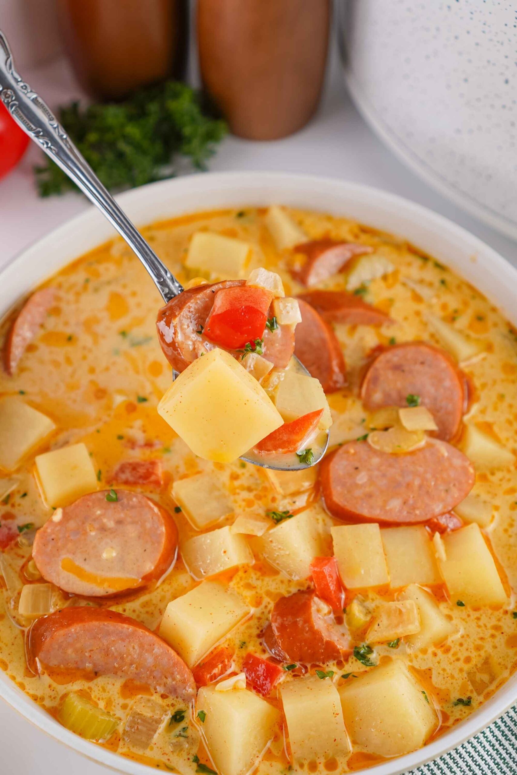 sausage potato soup