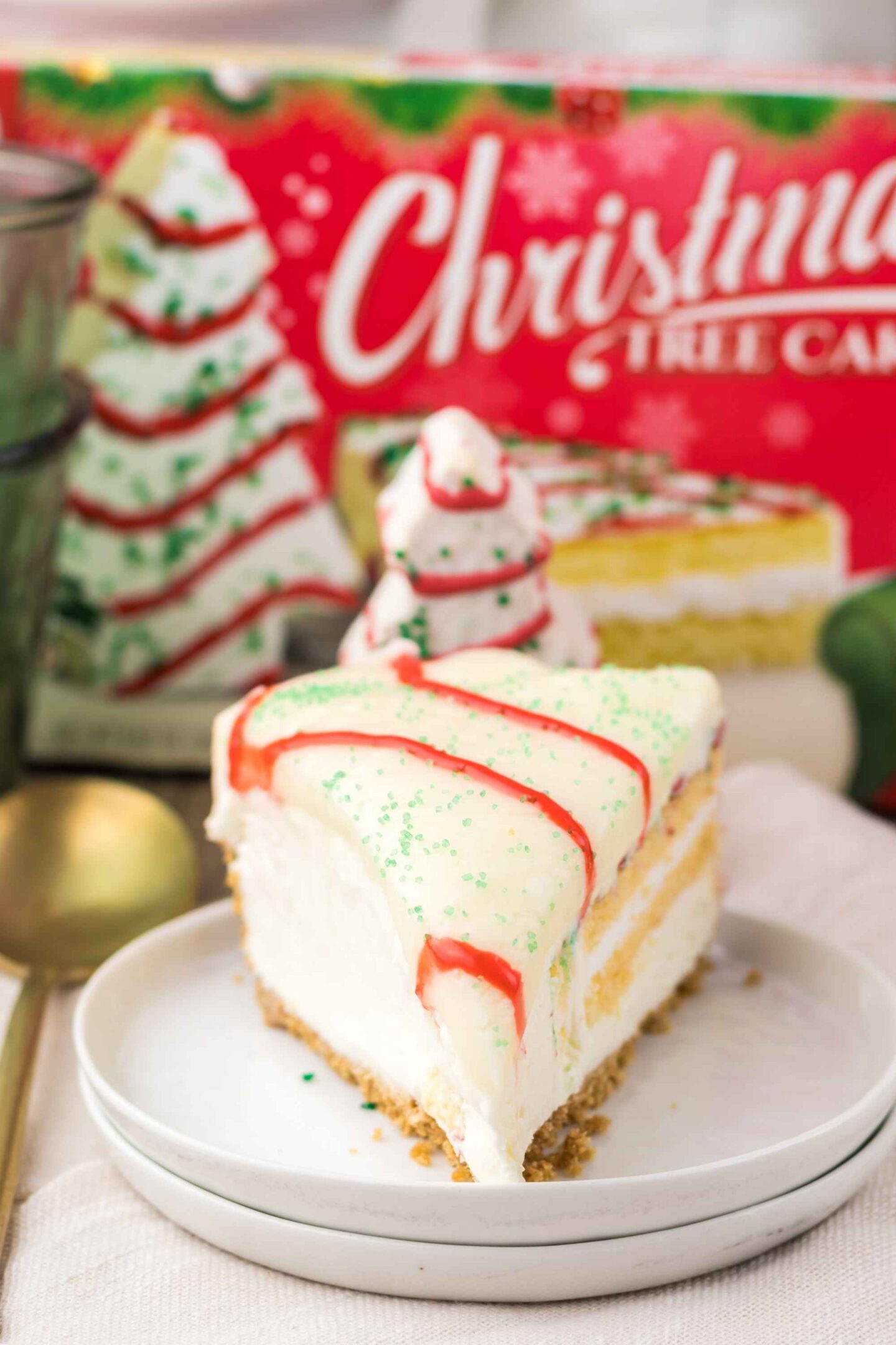 xmas little debbie cheesecake