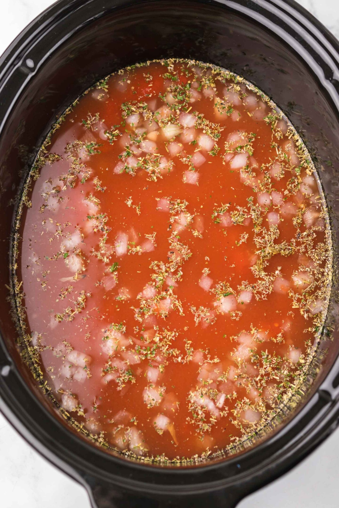 crockpot chicken parmesan soup base