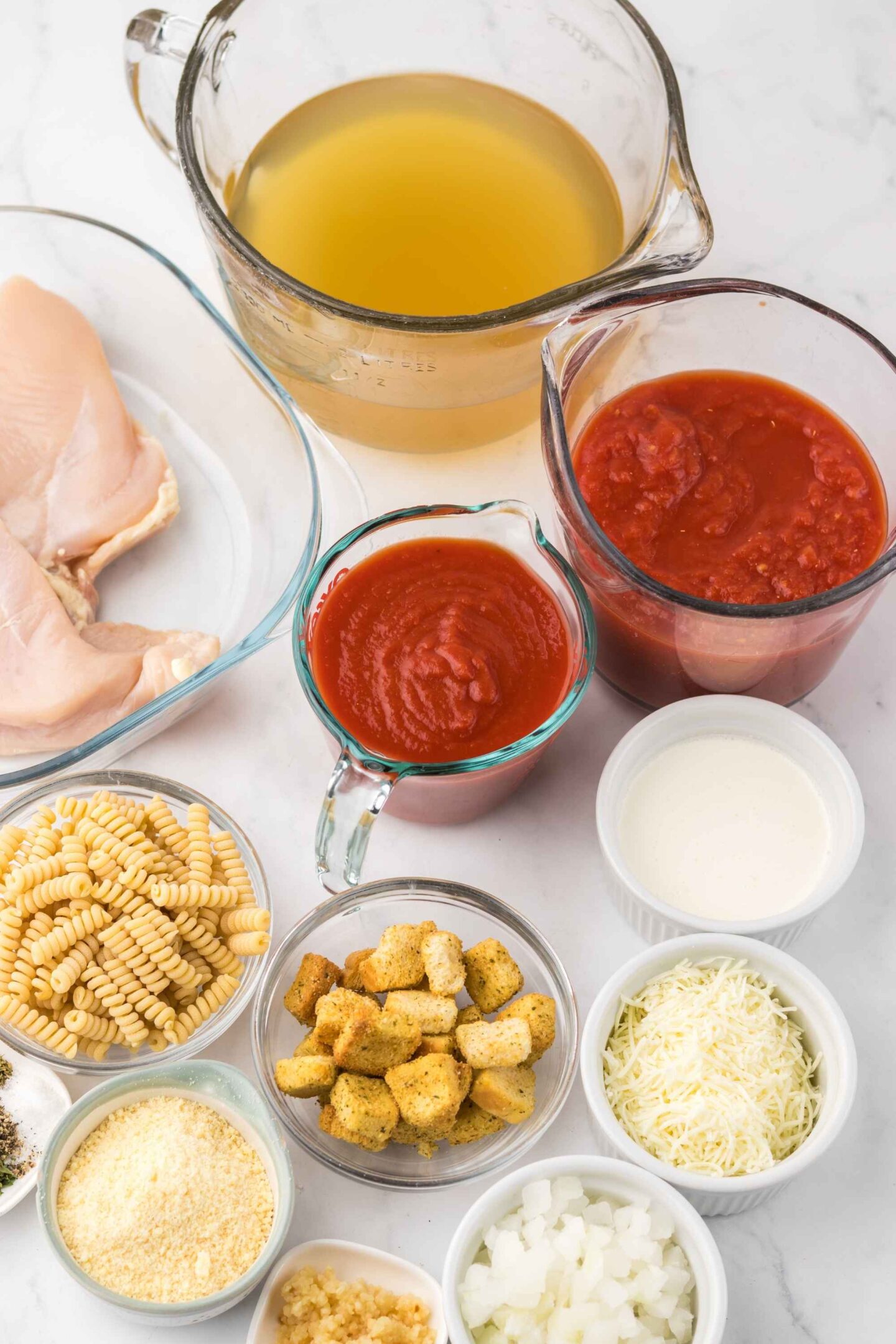 crockpot chicken parmesan soup ingredients