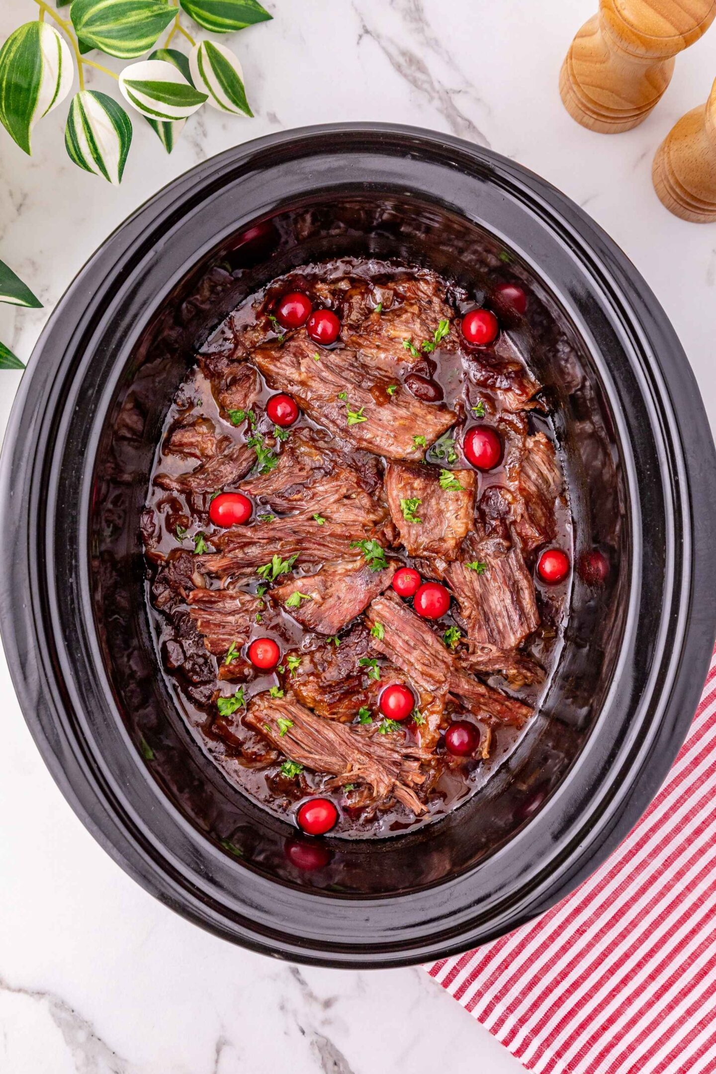 crockpot cranberry pot roast