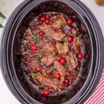 crockpot cranberry pot roast