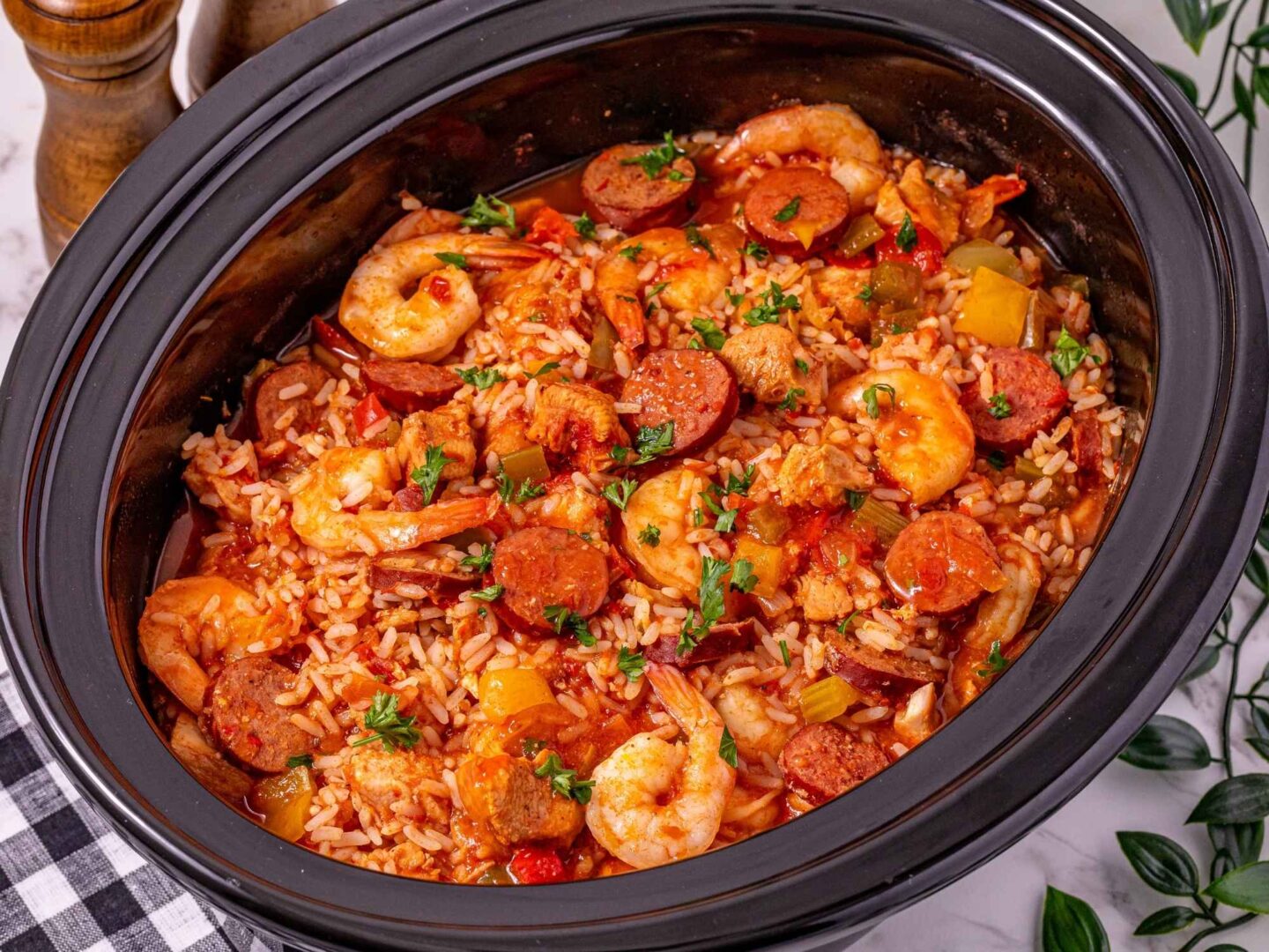 jambalaya in crockpot
