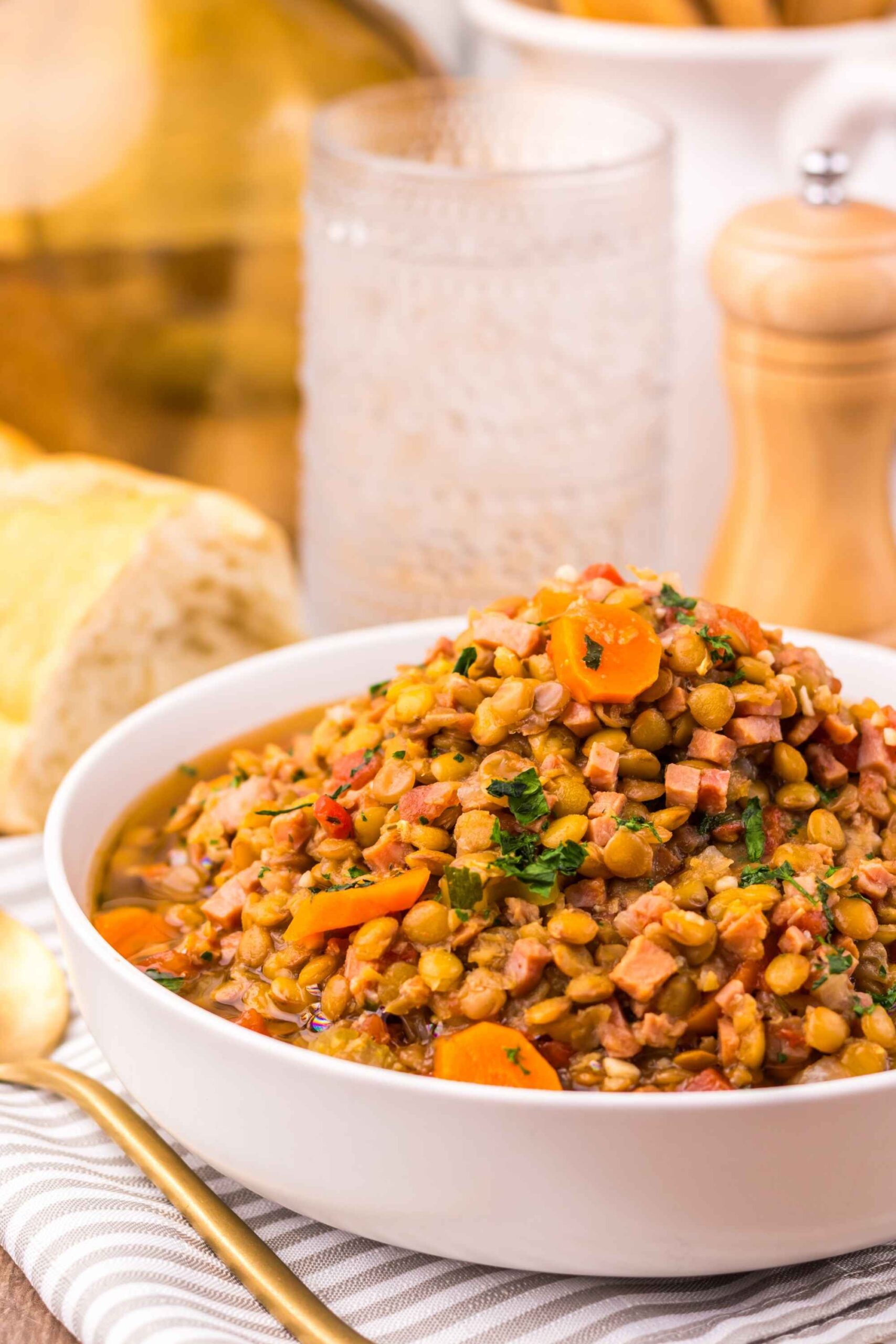 leftover ham crockpot soup