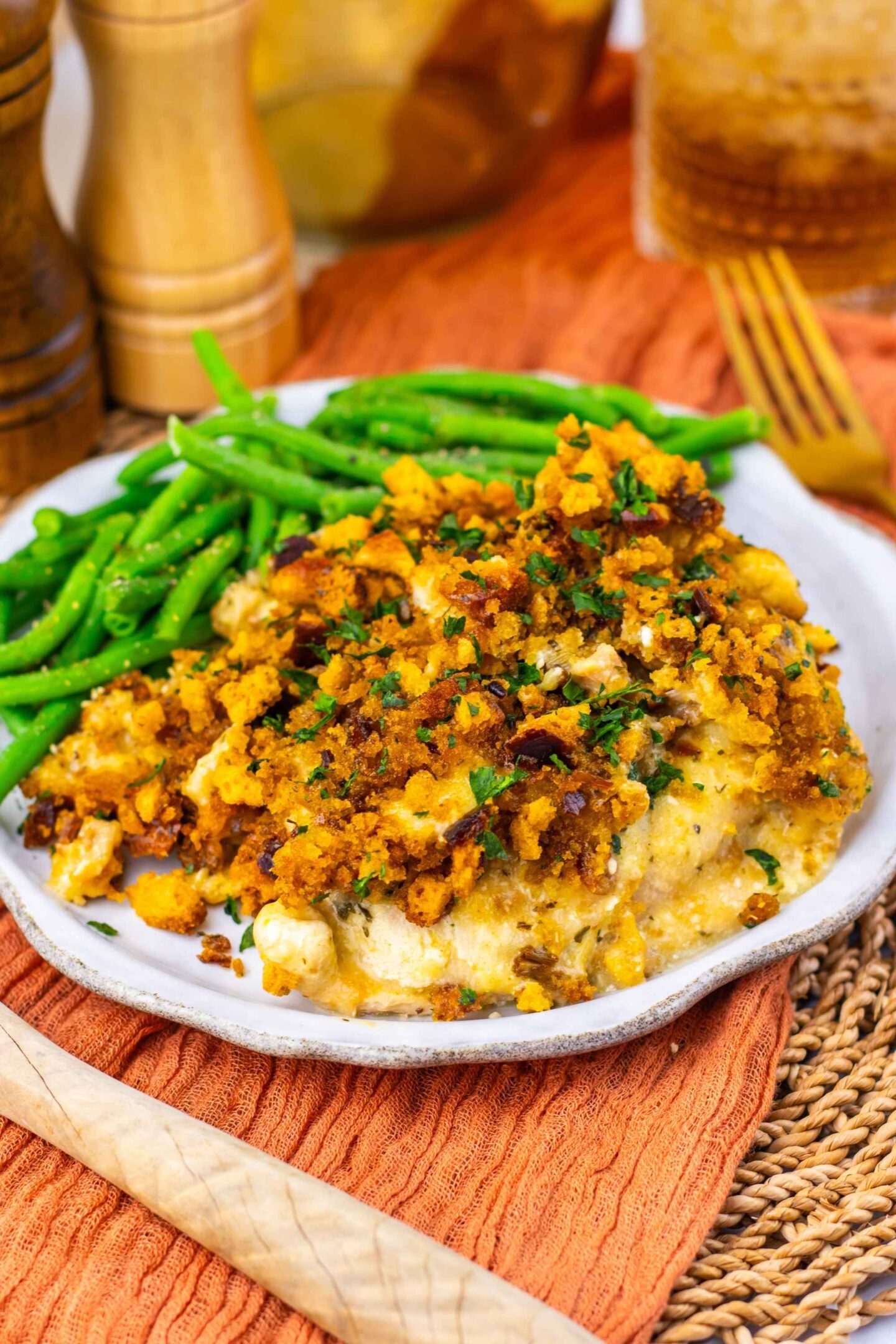 slow cooker chicken and stuffing