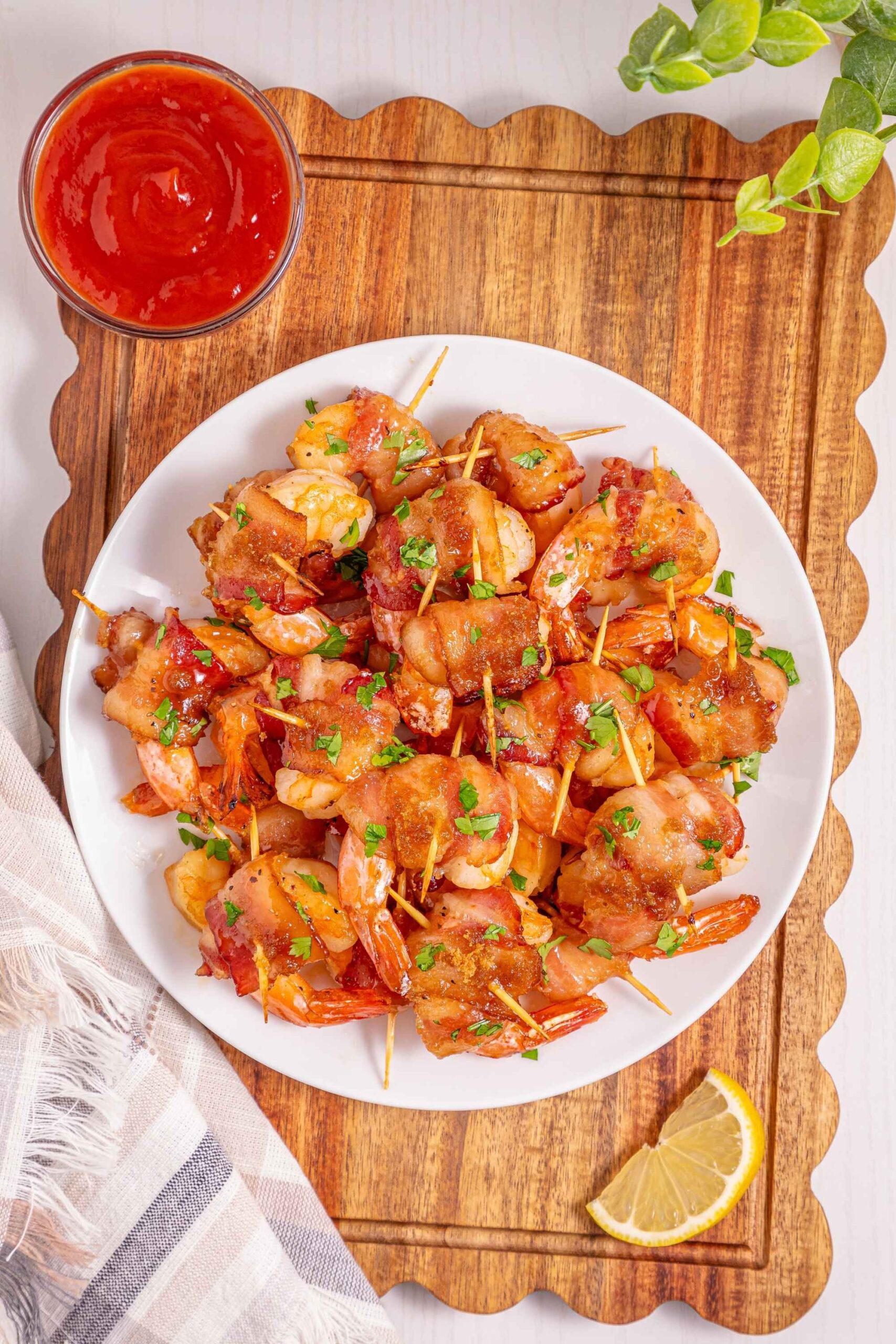 bacon wrapped shrimp