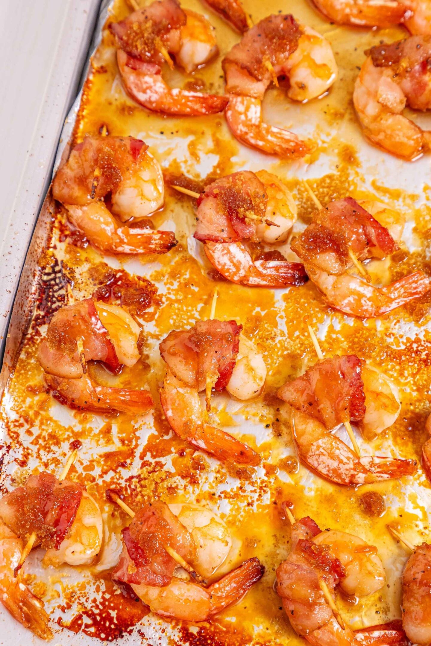 baked shrimp in bacon