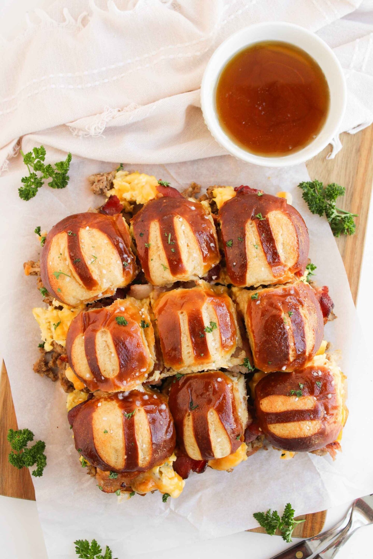 breakfast pretzels
