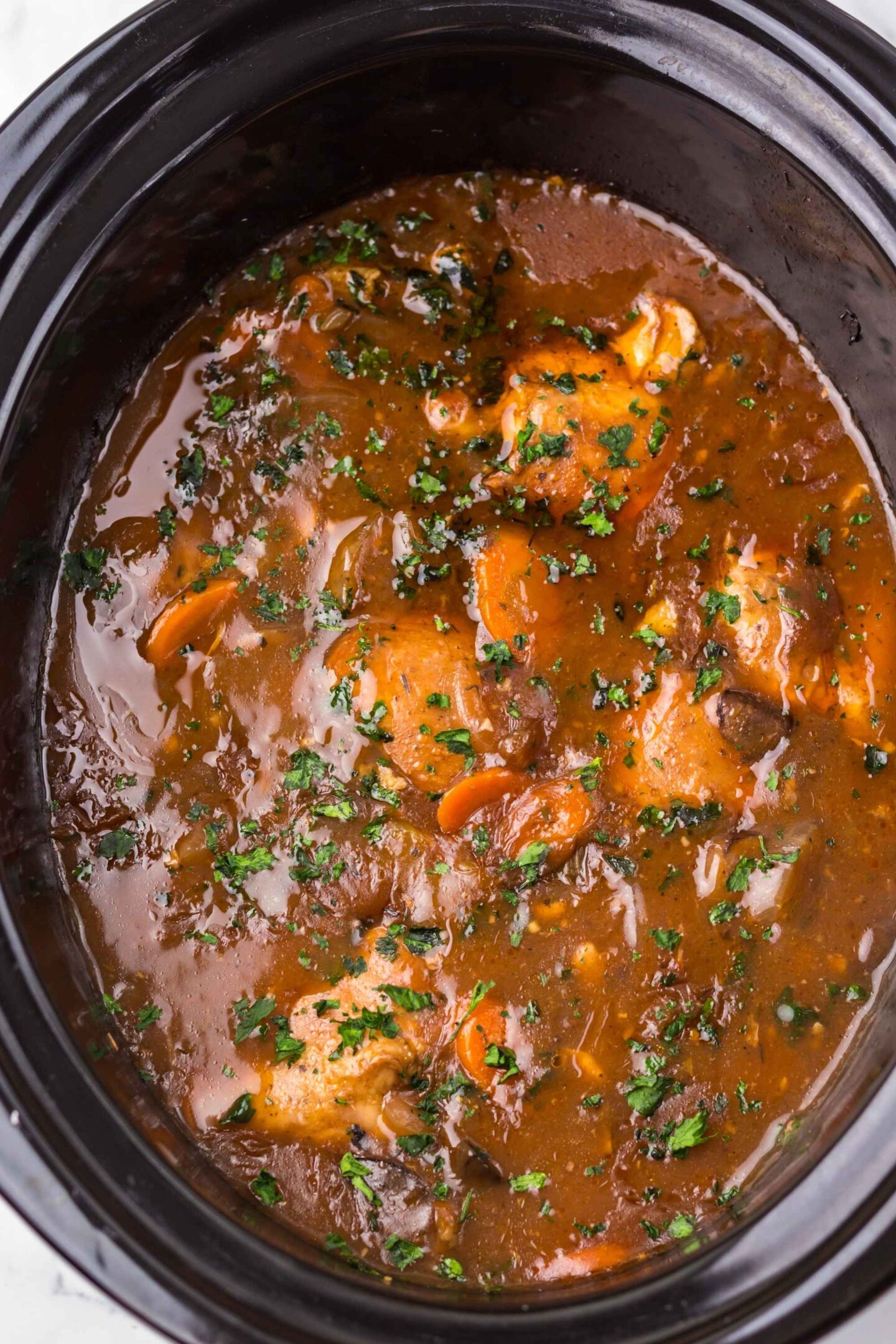 crockpot chicken merlot