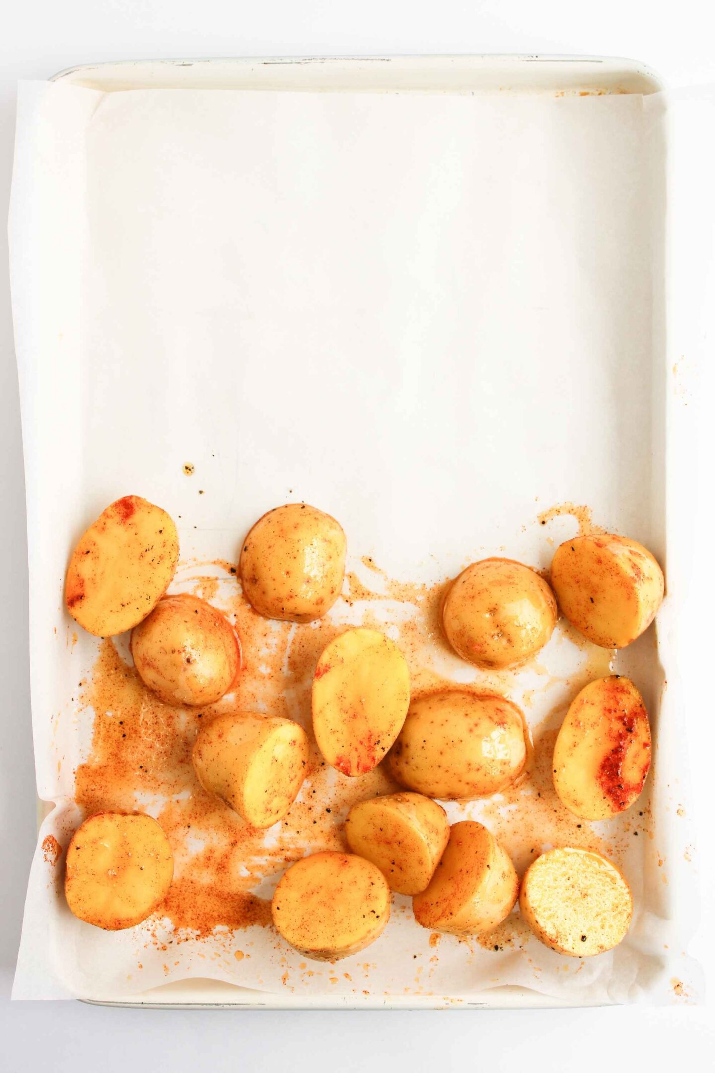 potatoes for sheet pan salmon