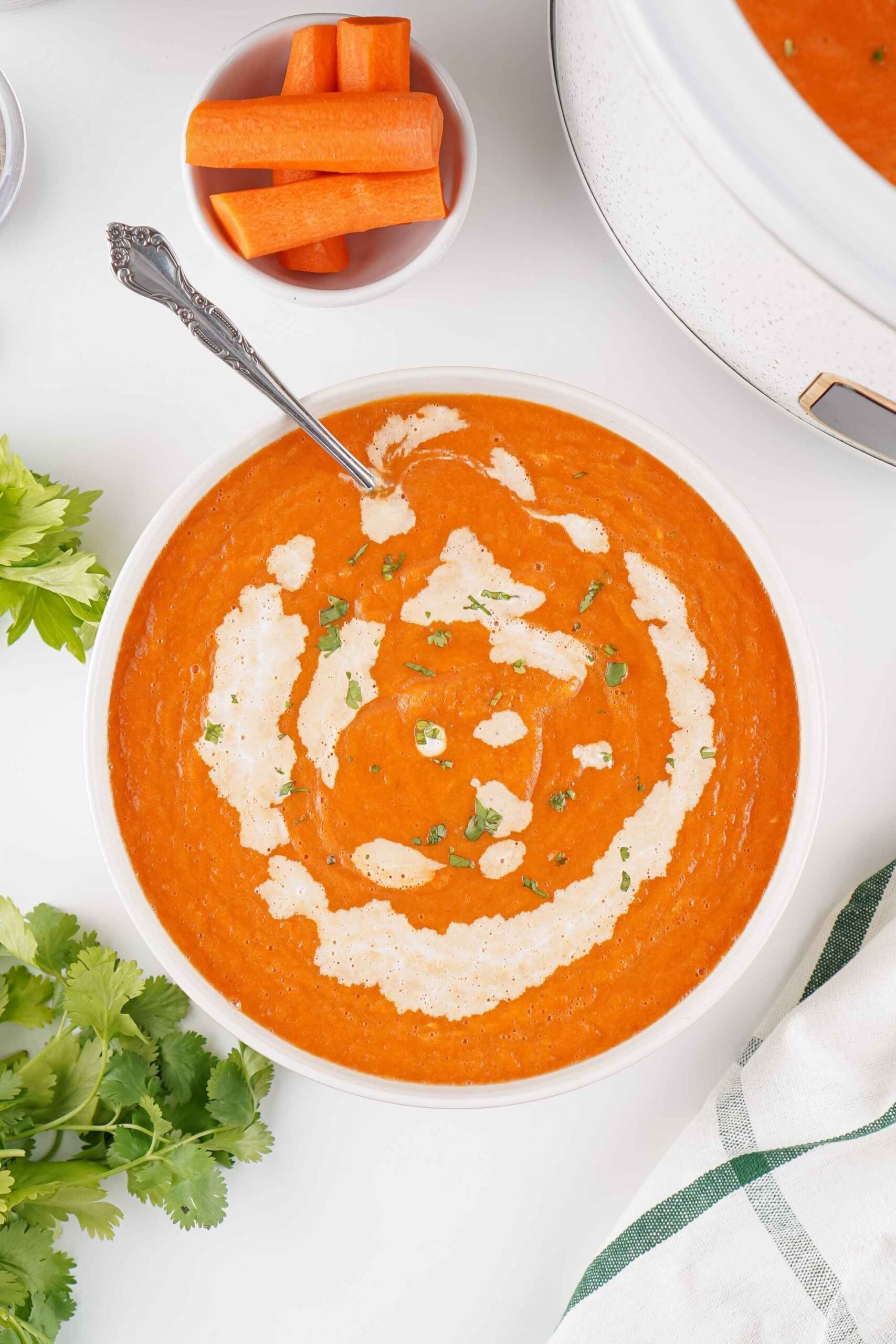crockpot carrot ginger soup