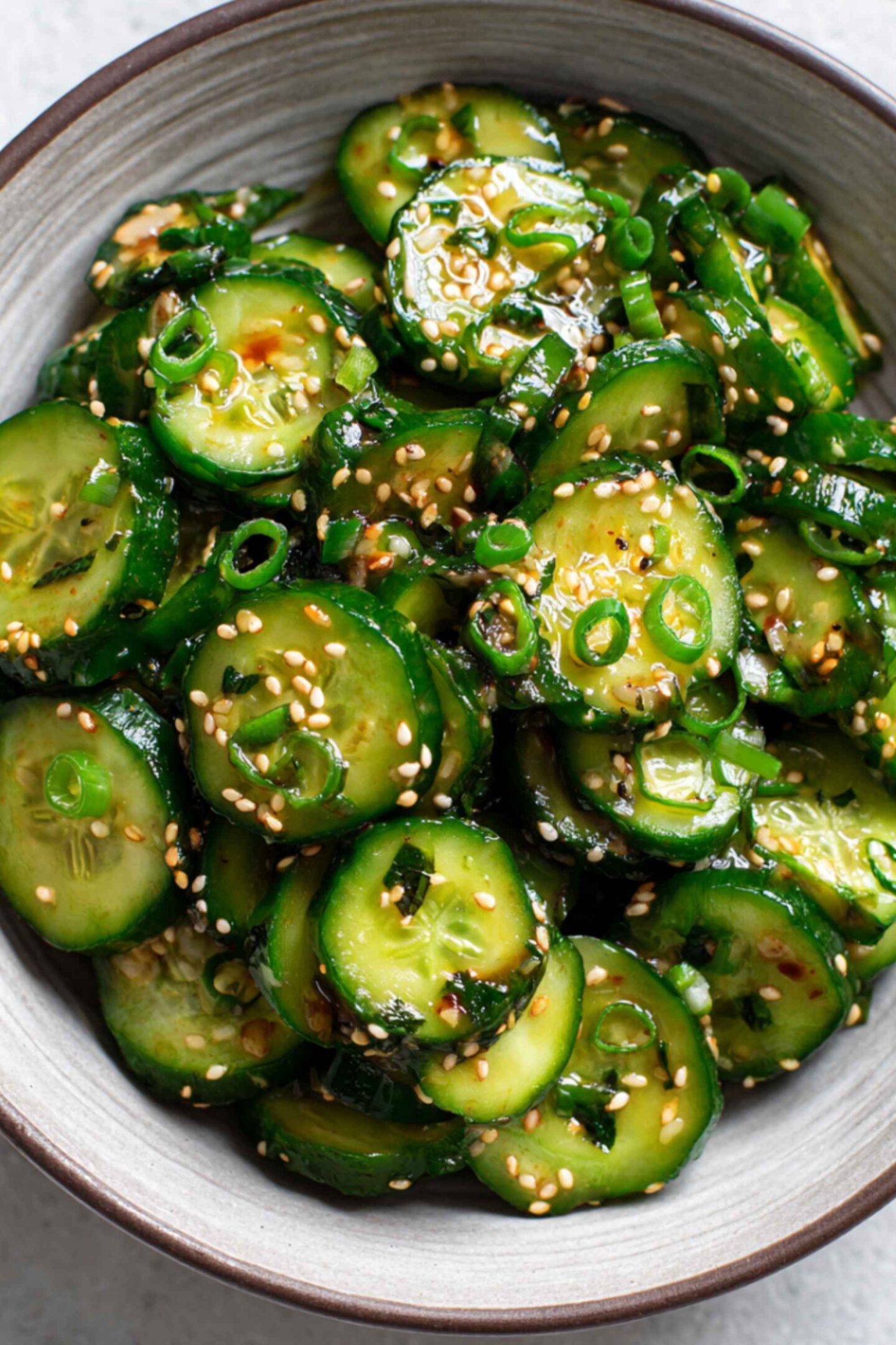 keto cucumber salad